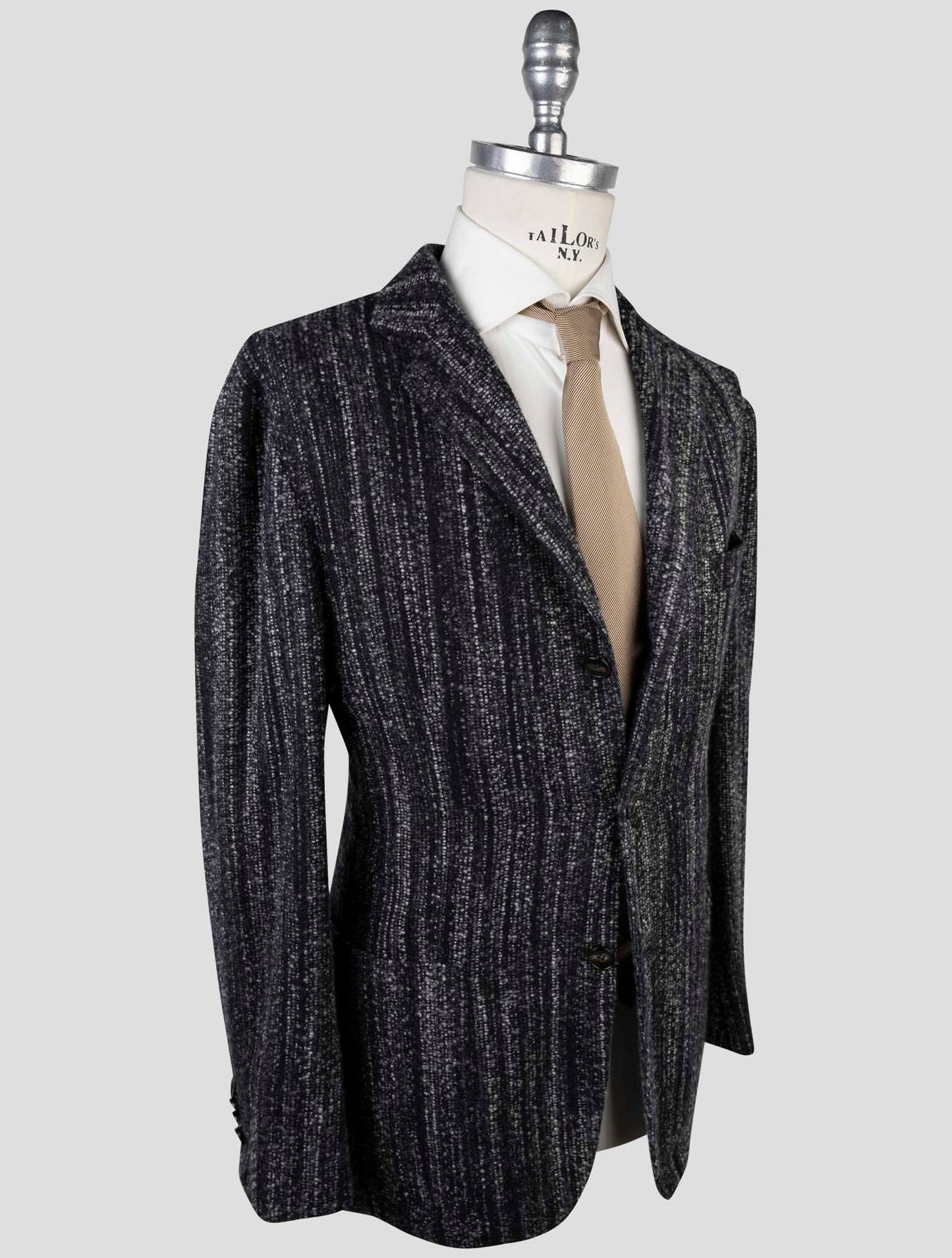 Kiton Multicolor Cashmere Silk Blazer
