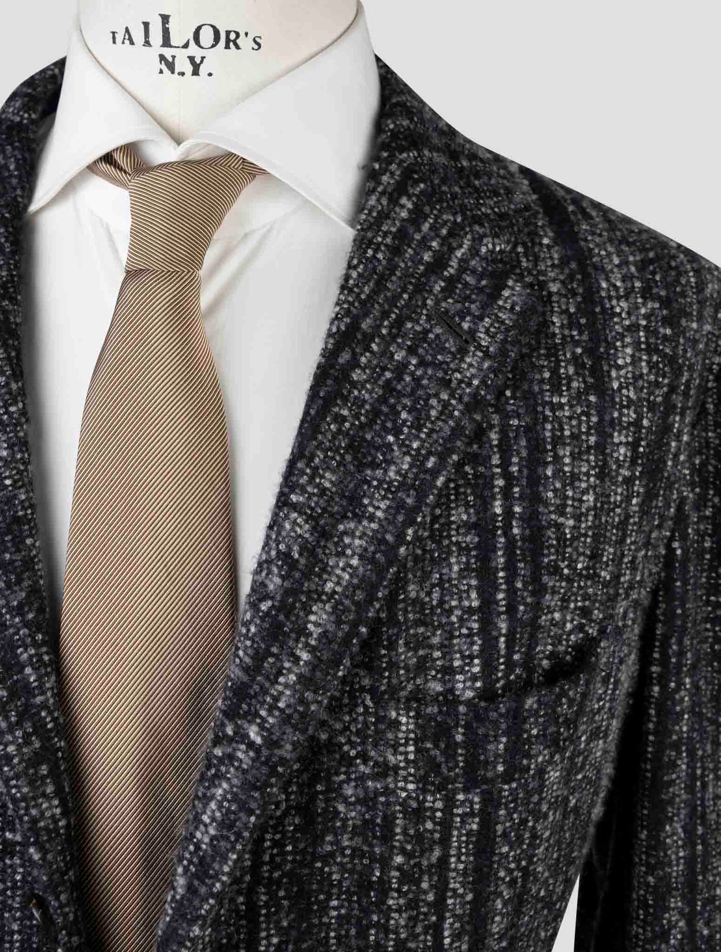 Kiton Multicolor Cashmere Silk Blazer
