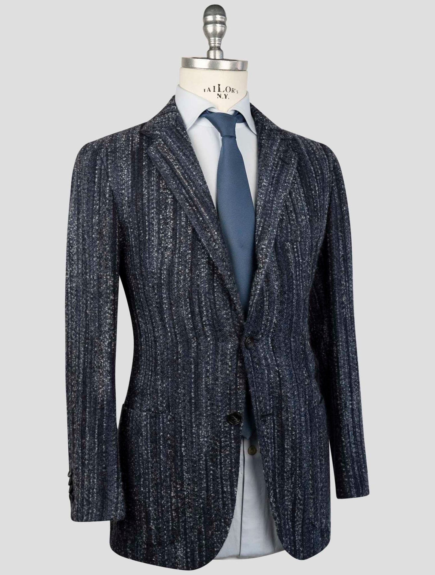 Kiton Multicolor Cashmere Silk Blazer