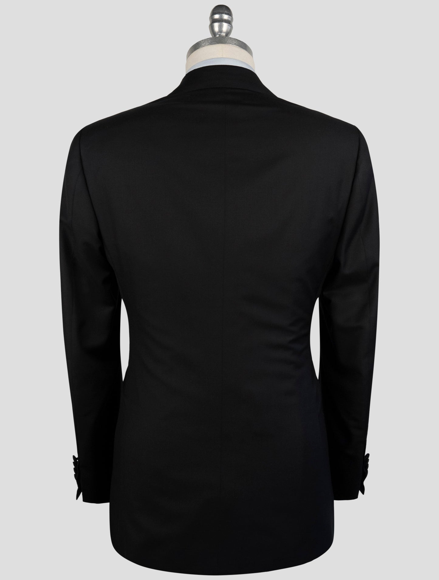 Kiton Black Wool 14 Micron Suit