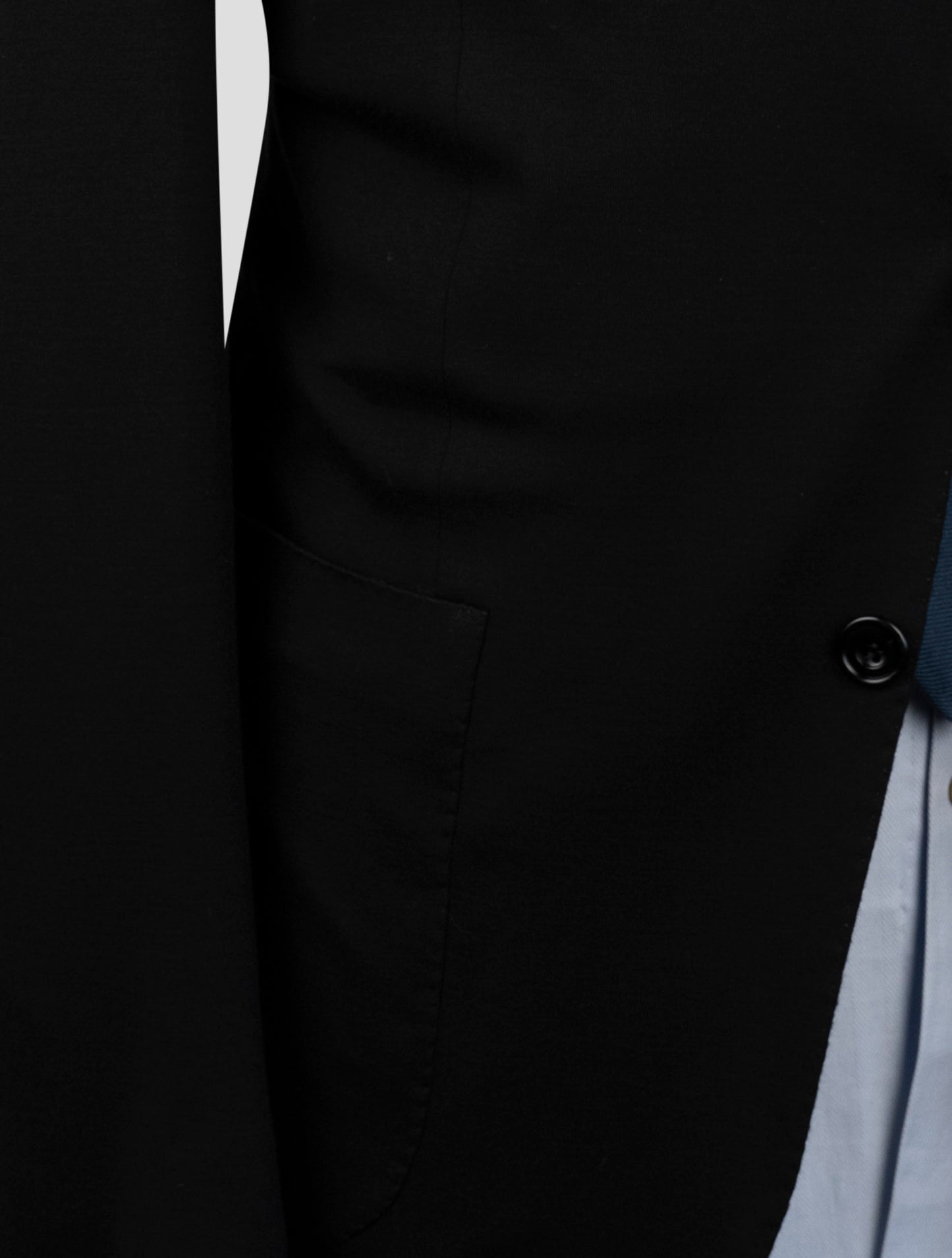 Kiton Black Virgin Wool 12,9 Micron Suit