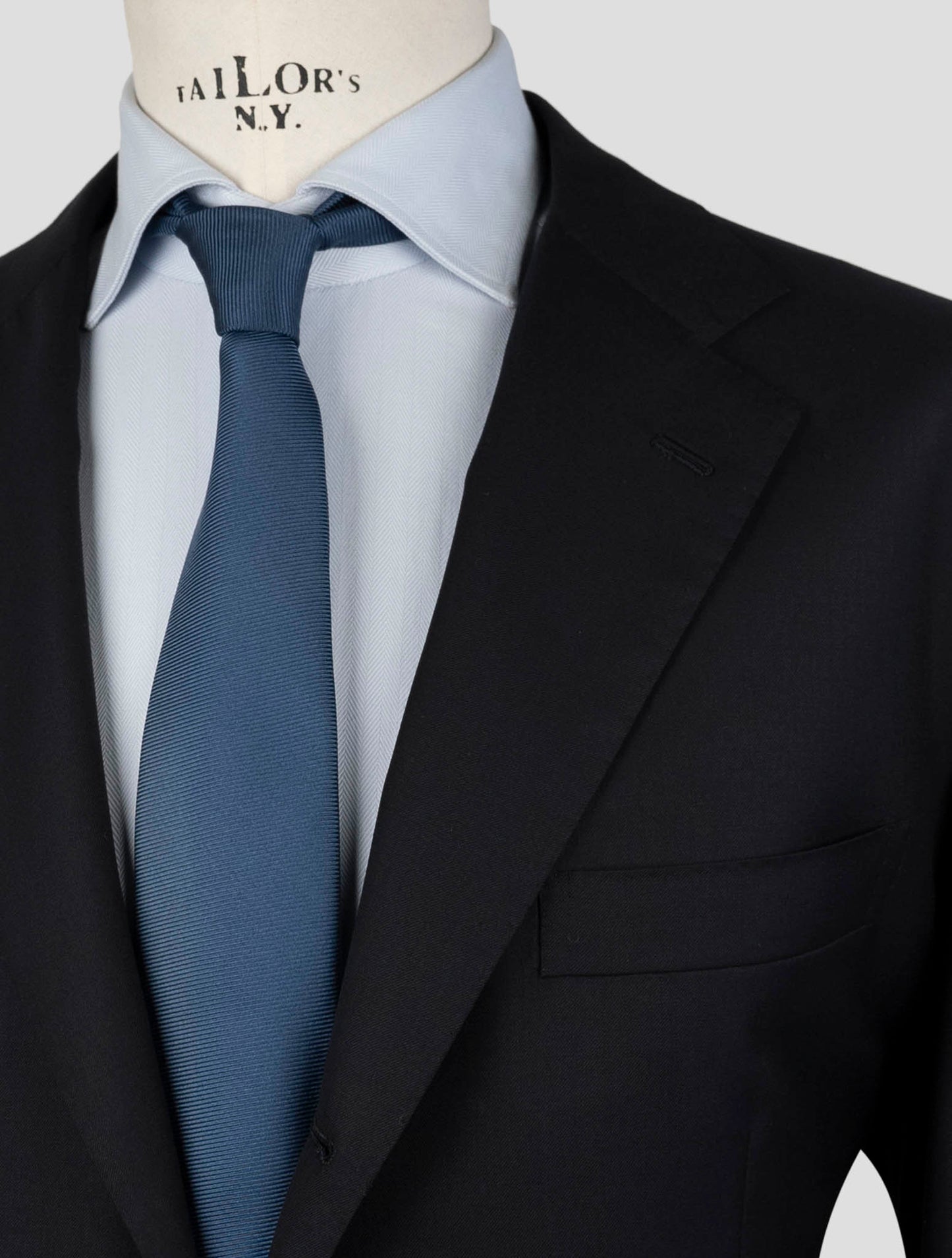 Kiton Blue Wool 14 Micron Suit