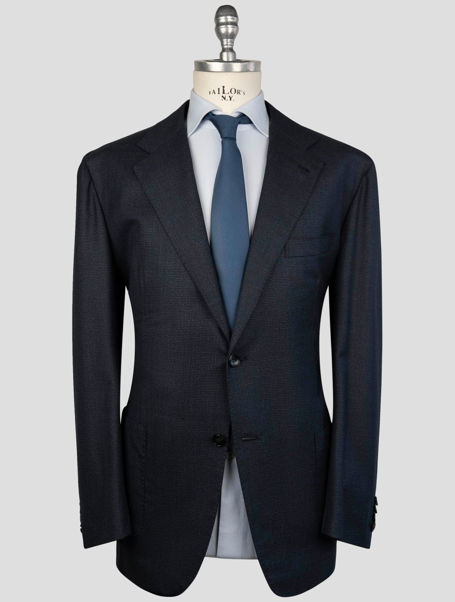 Kiton Blue Virgin WoolSuit