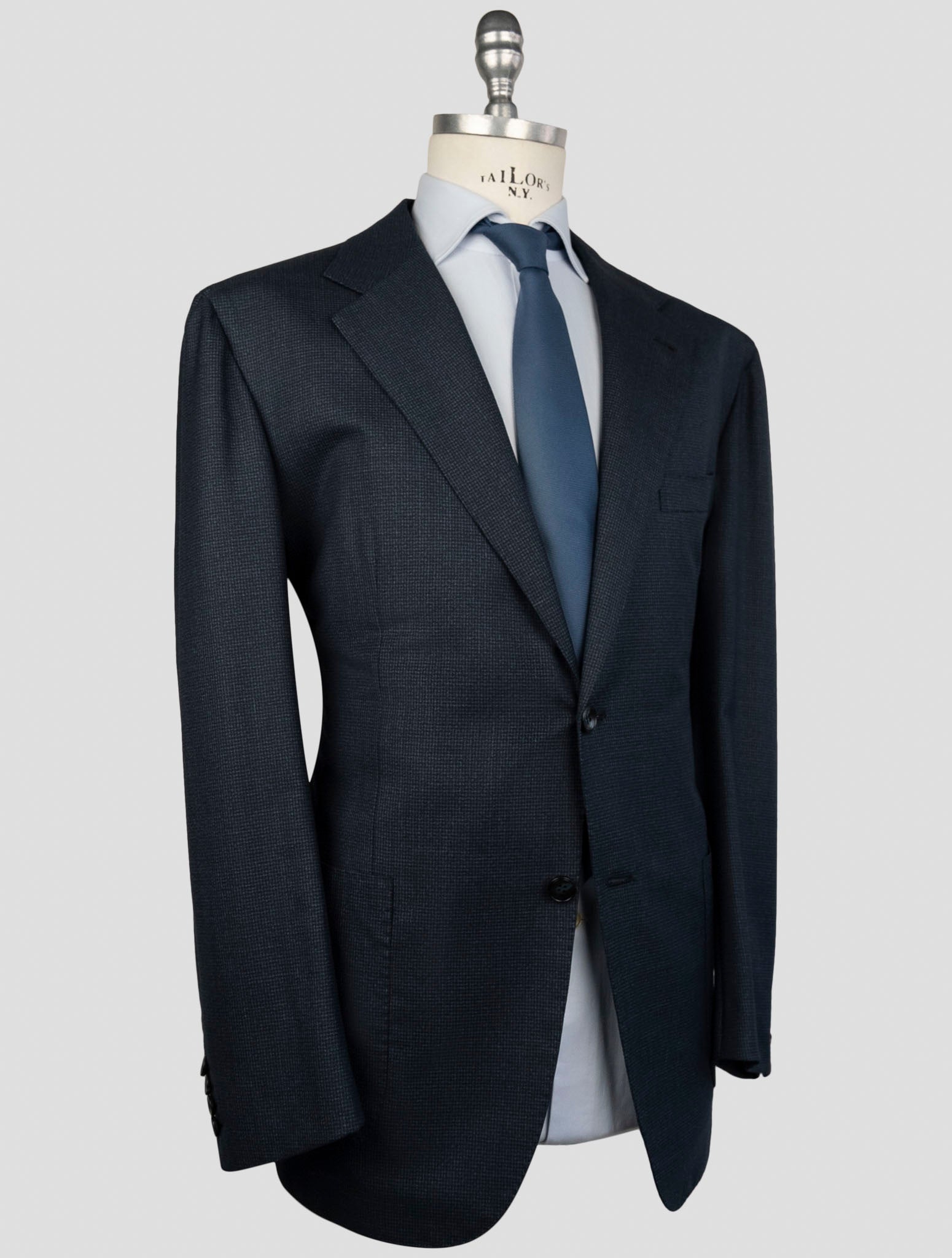 Kiton Blue Virgin WoolSuit