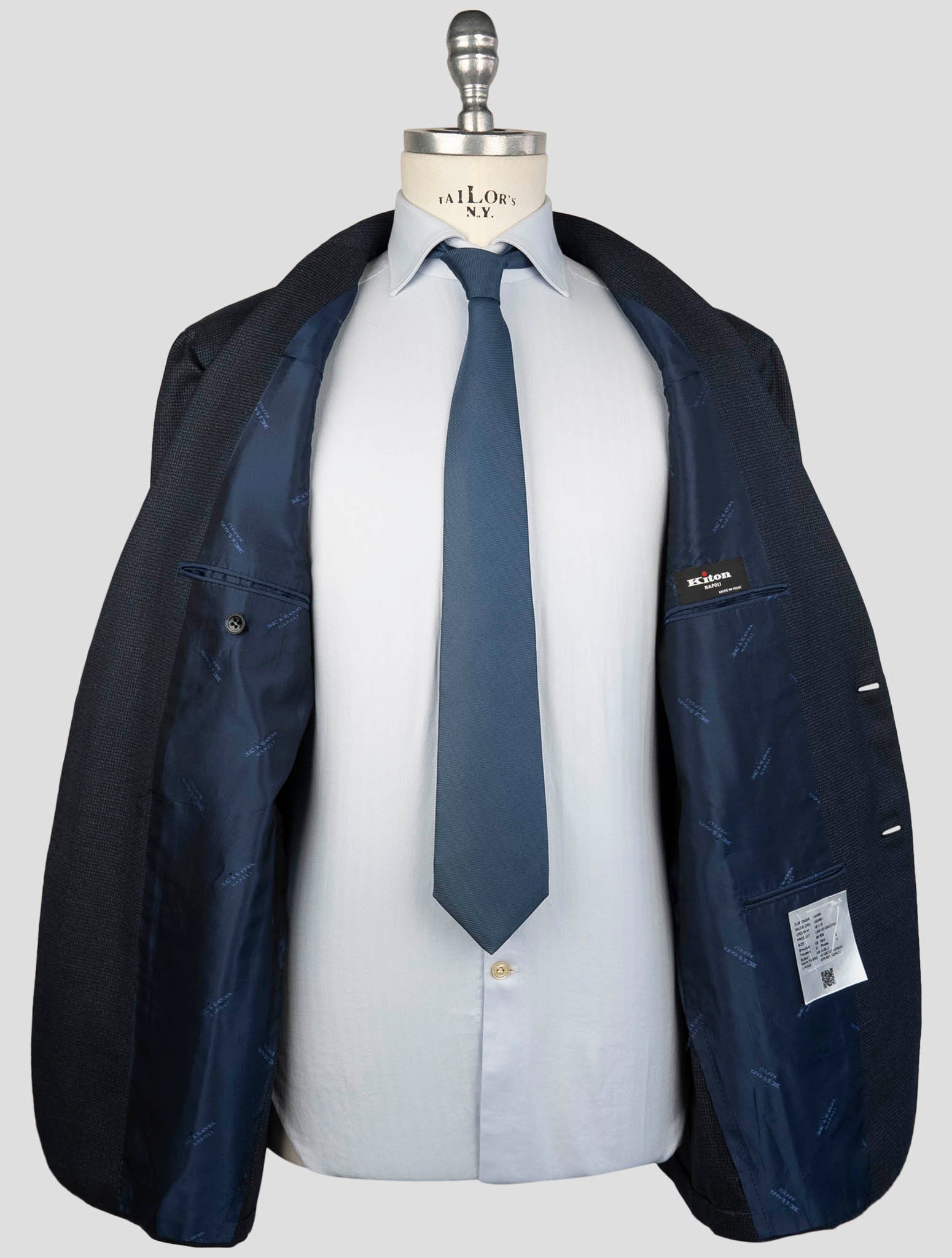 Kiton Blue Virgin WoolSuit