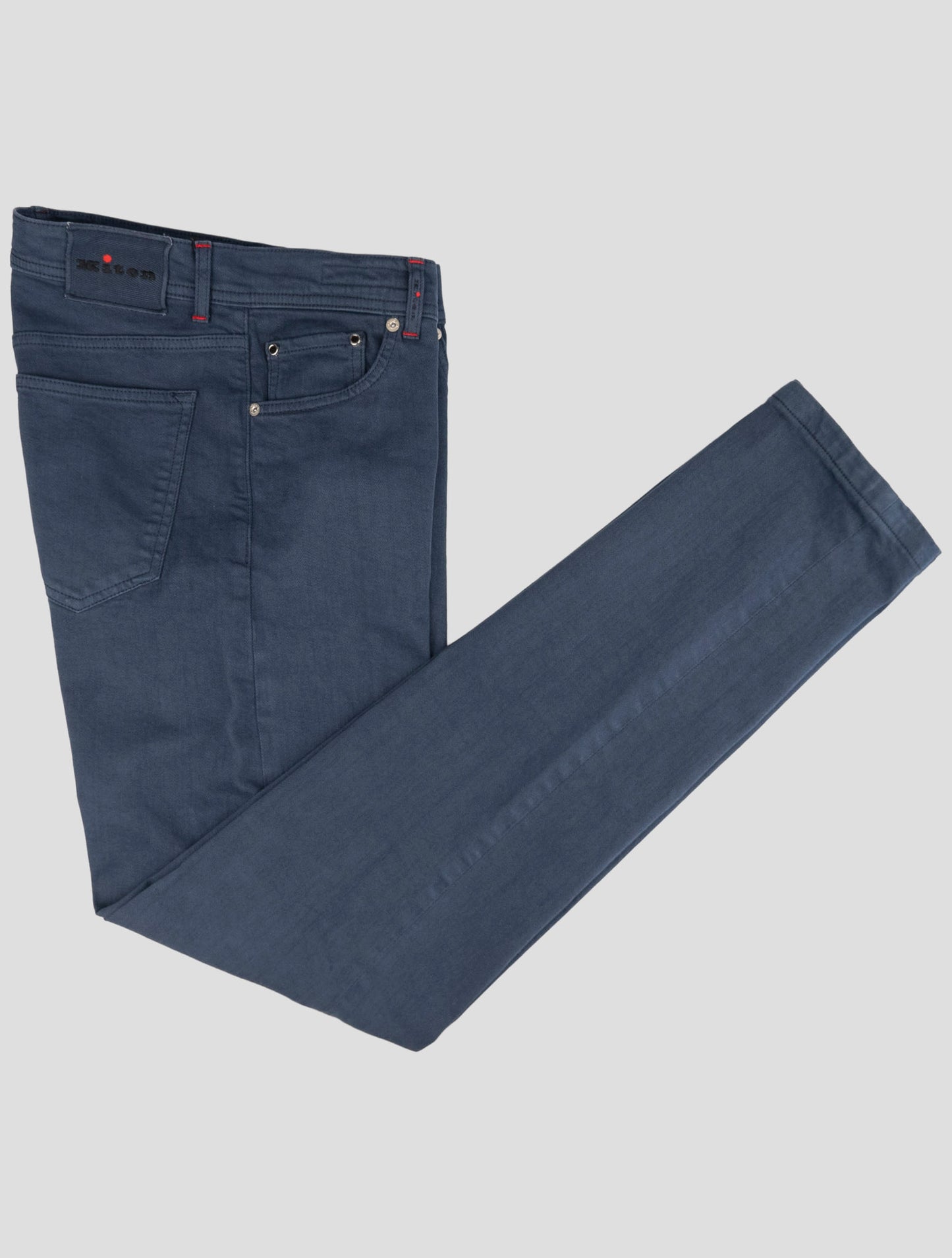 Kiton Blue Cotton Ea Jeans