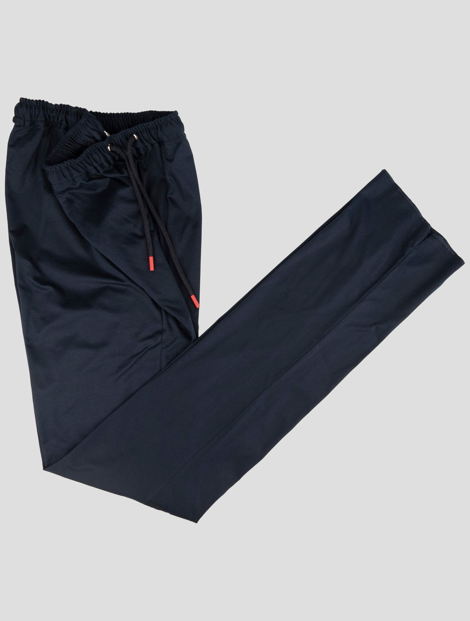 Kiton Blue Cotton Pants