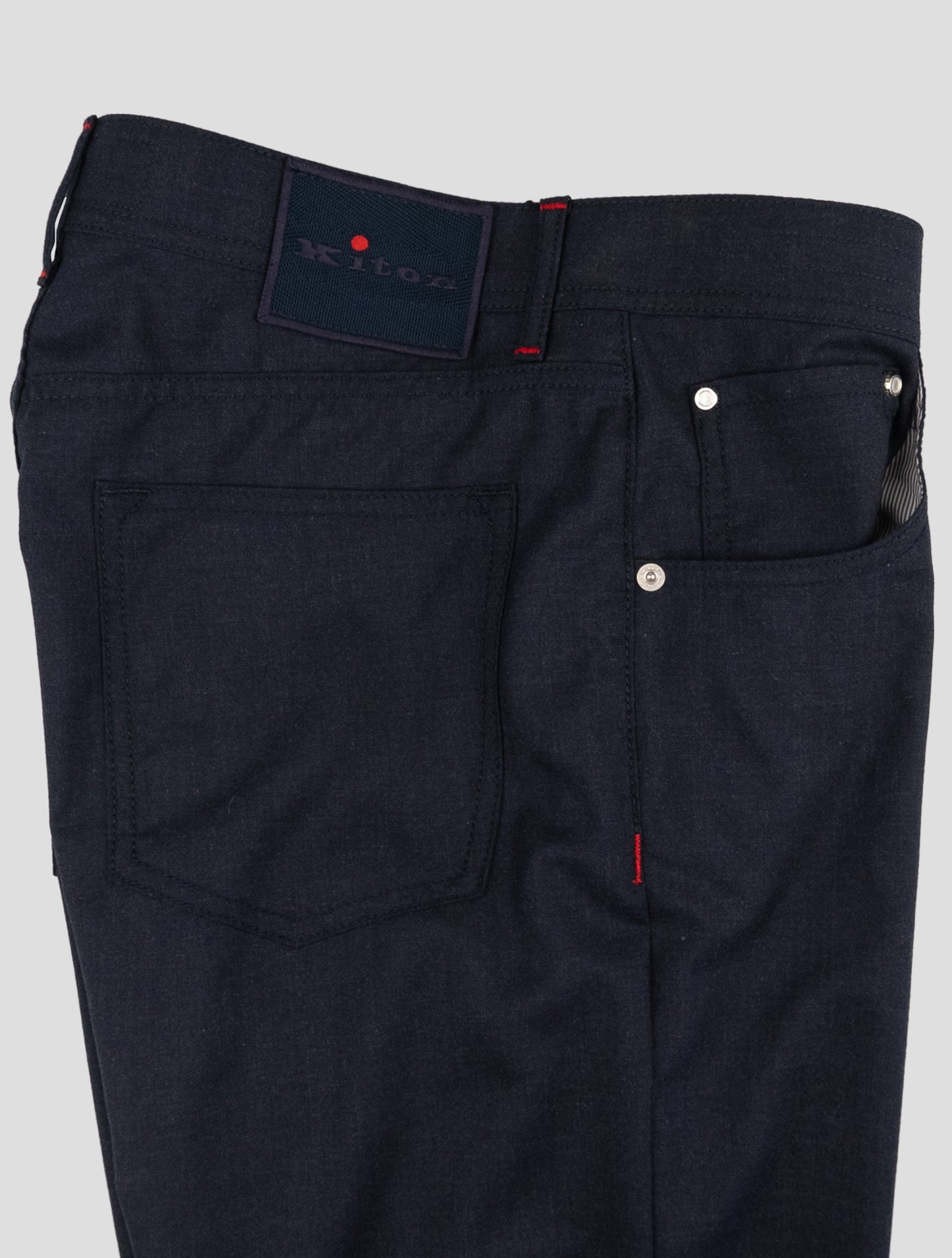 Kiton Blue Cashmere Jeans