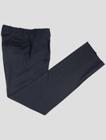 Kiton Blue Lyocell Viscose Silk Pants