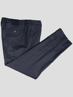 Kiton Blue Wool Cashmere Pa Ea Pants