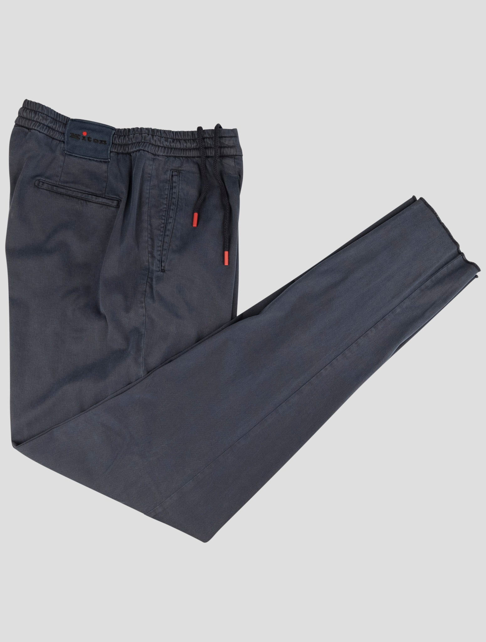 Kiton Blue Lyocell Ea Pants
