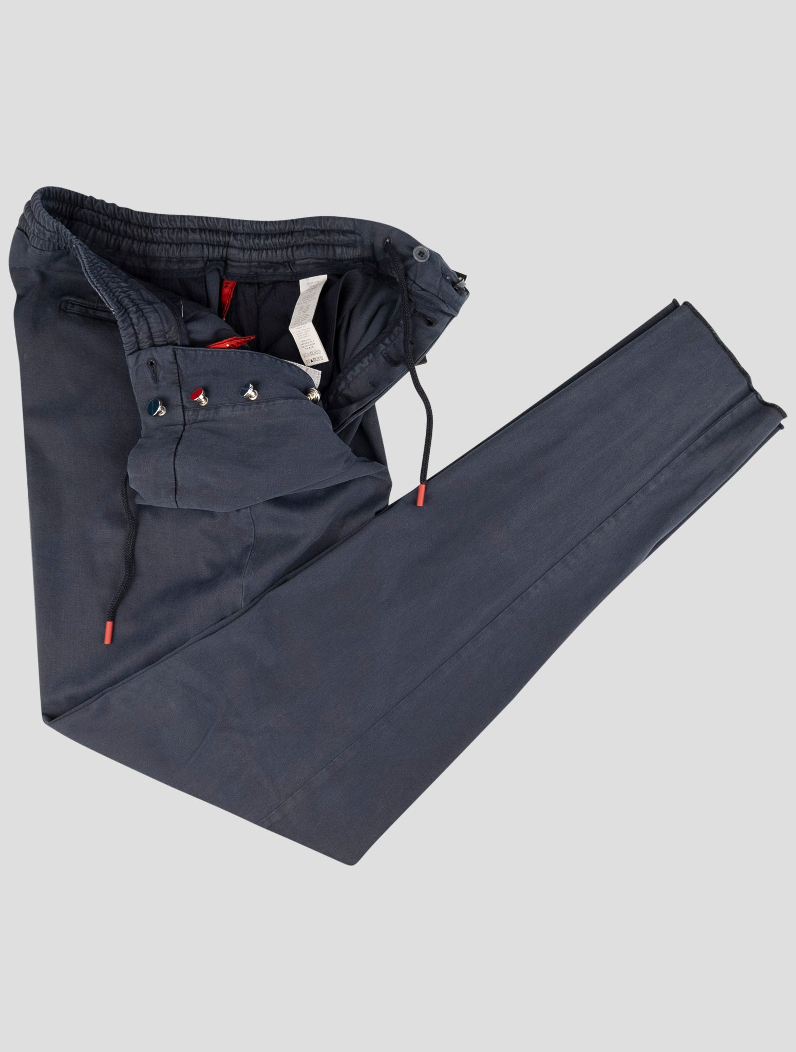Kiton Blue Lyocell Ea Pants