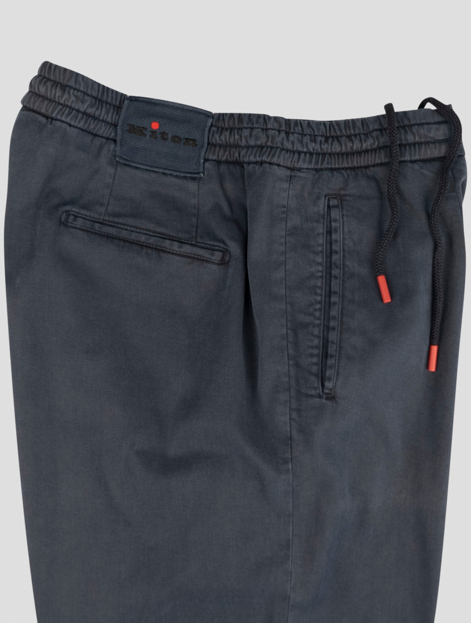 Kiton Blue Lyocell Ea Pants