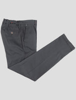 Kiton Gray Cotton Cashmere Ea Pants