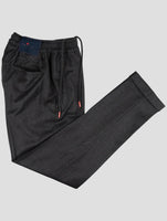Kiton Dark Gray Virgin Wool Cashmere Pa Ea Pants