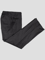Kiton Dark Gray Virgin Wool Cashmere Pa Ea Pants
