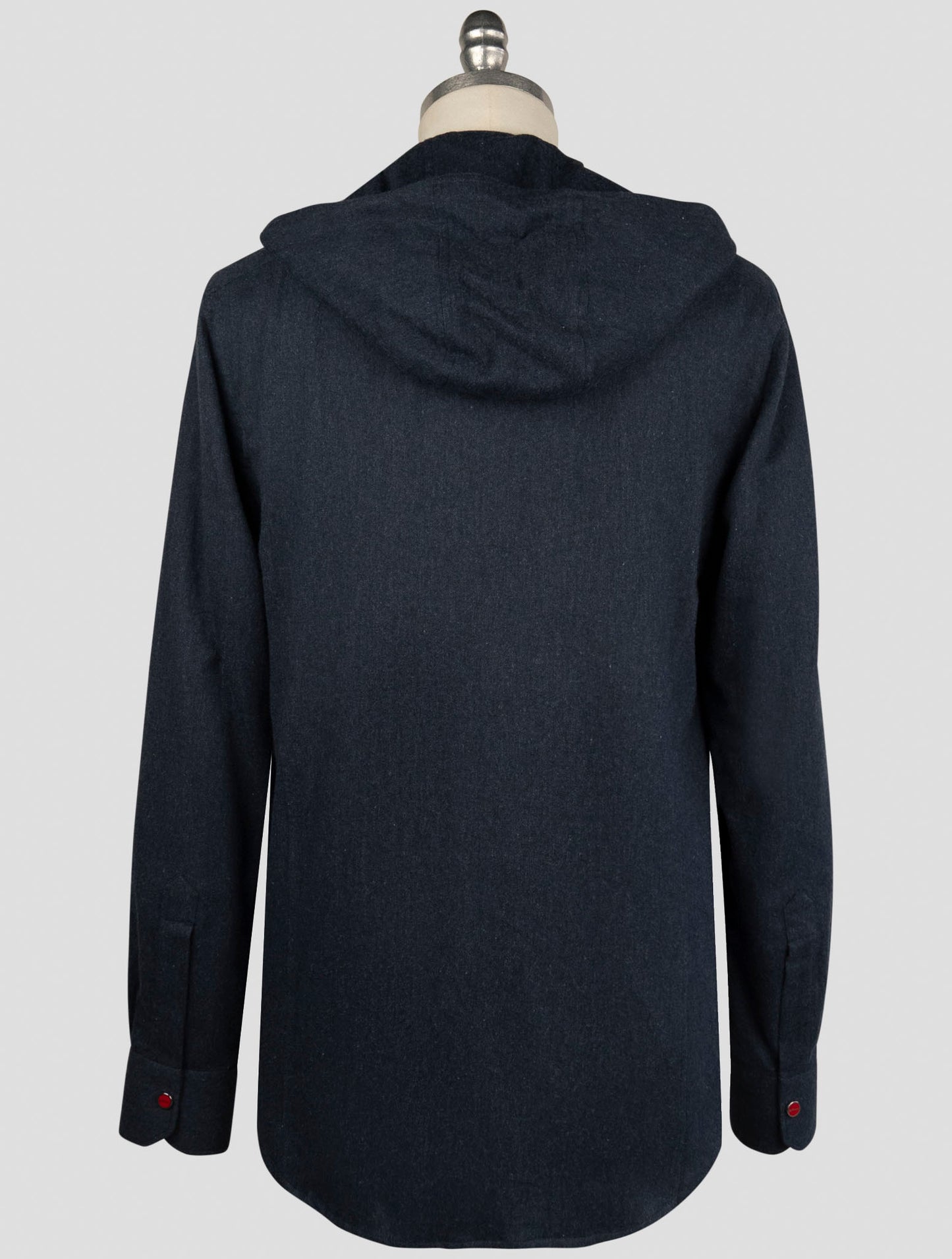 Kiton Blue Cotton Shirt Mariano