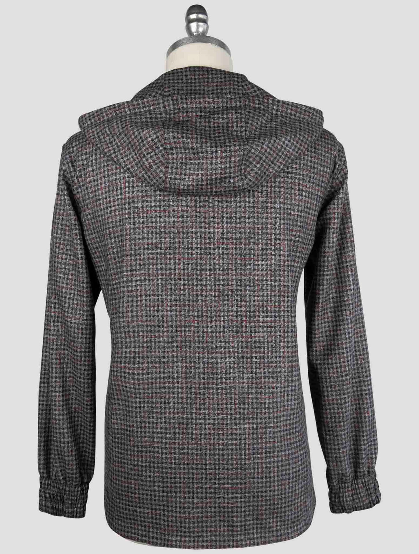 Kiton Multicolor Virgin Wool Silk Linen Shirt Umbi