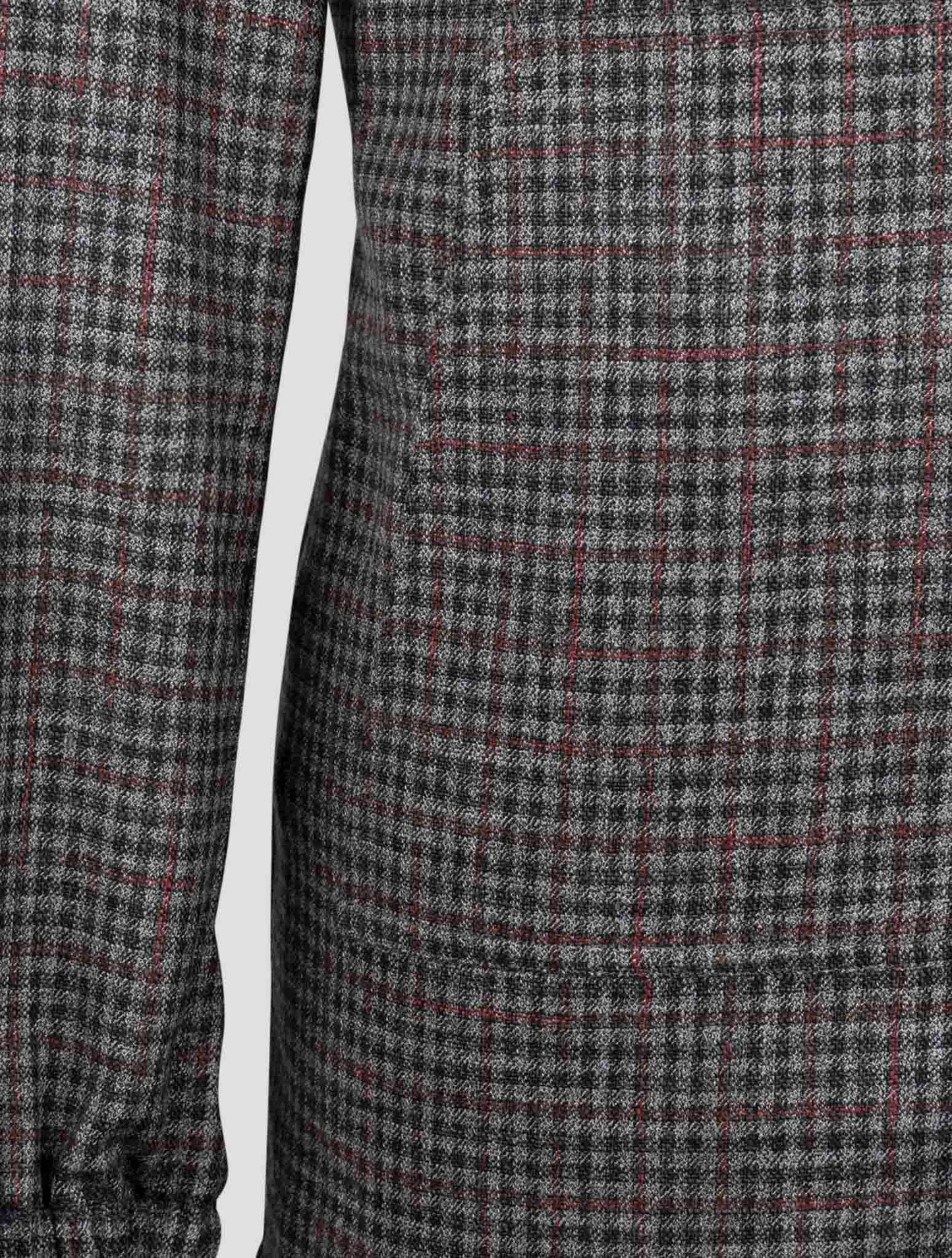 Kiton Multicolor Virgin Wool Silk Linen Shirt Umbi