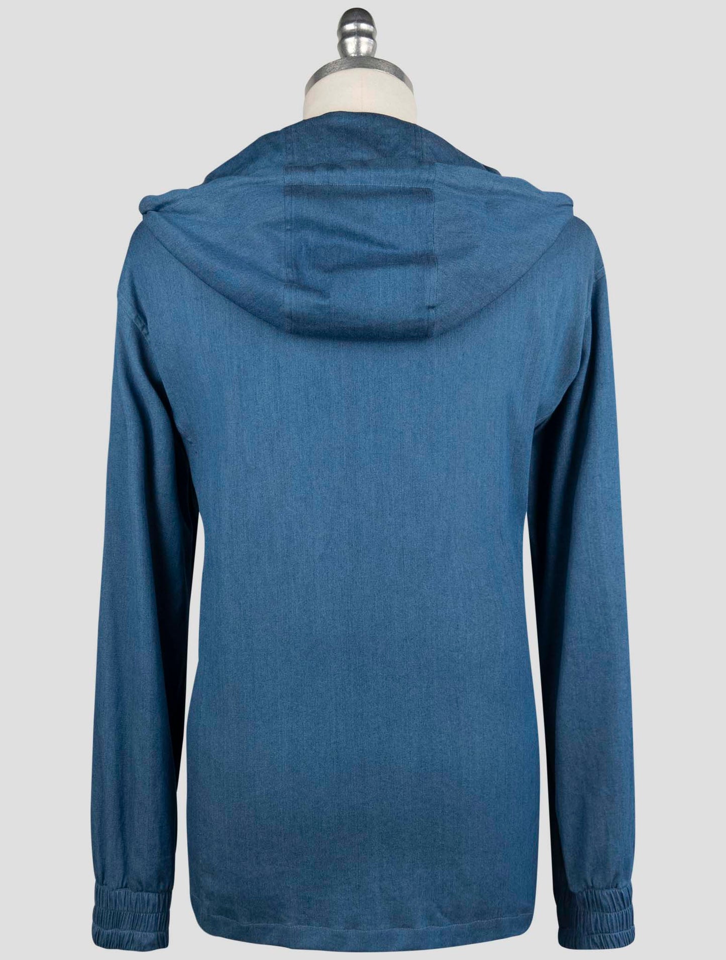 Kiton Denim Cotton Ea Shirt Umbi