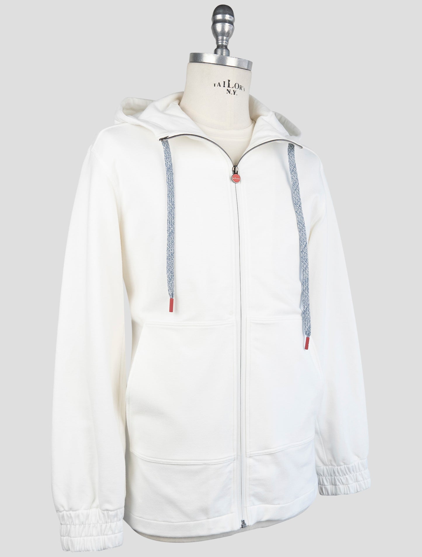 Kiton White Cotton Ea Shirt Umbi
