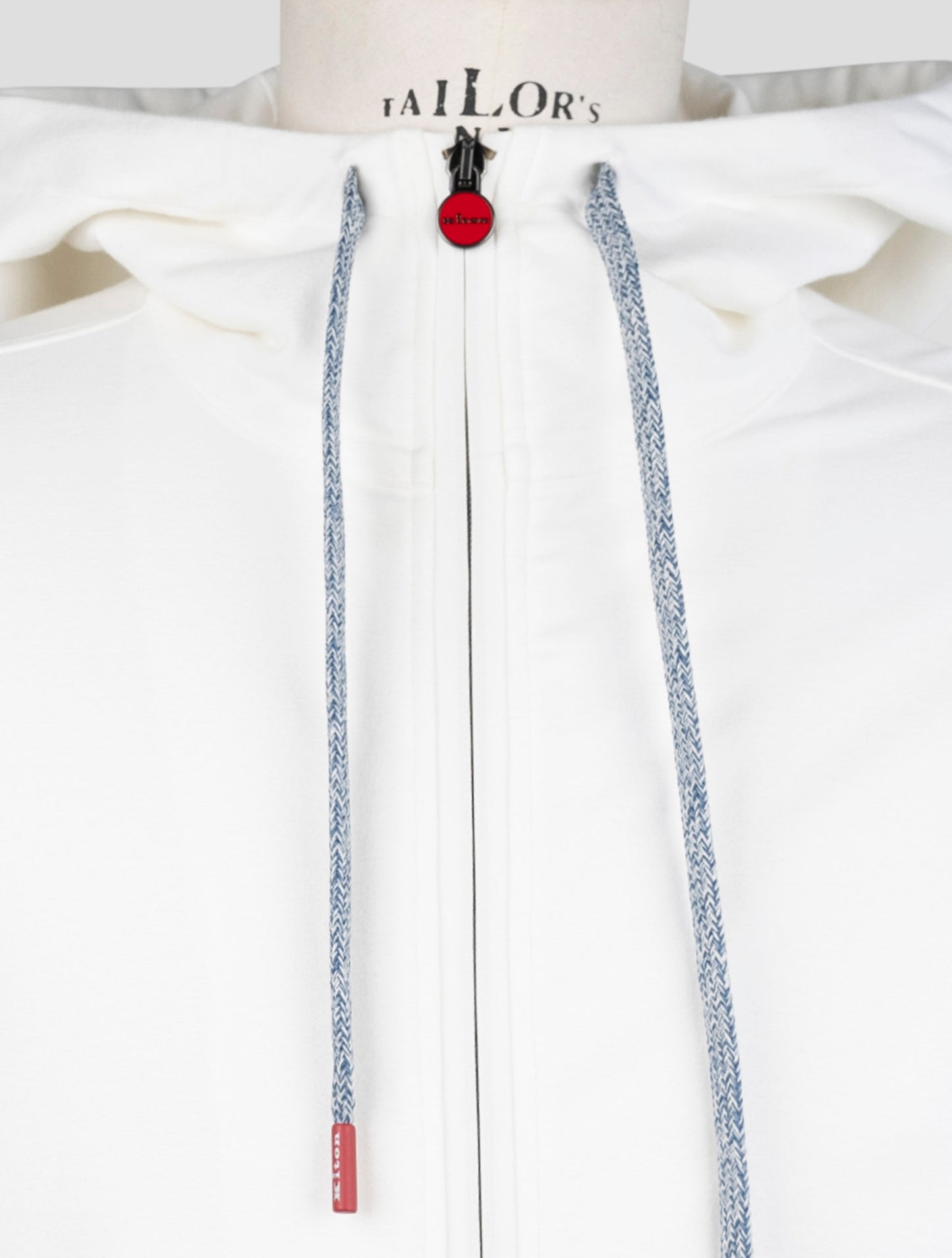 Kiton White Cotton Ea Shirt Umbi