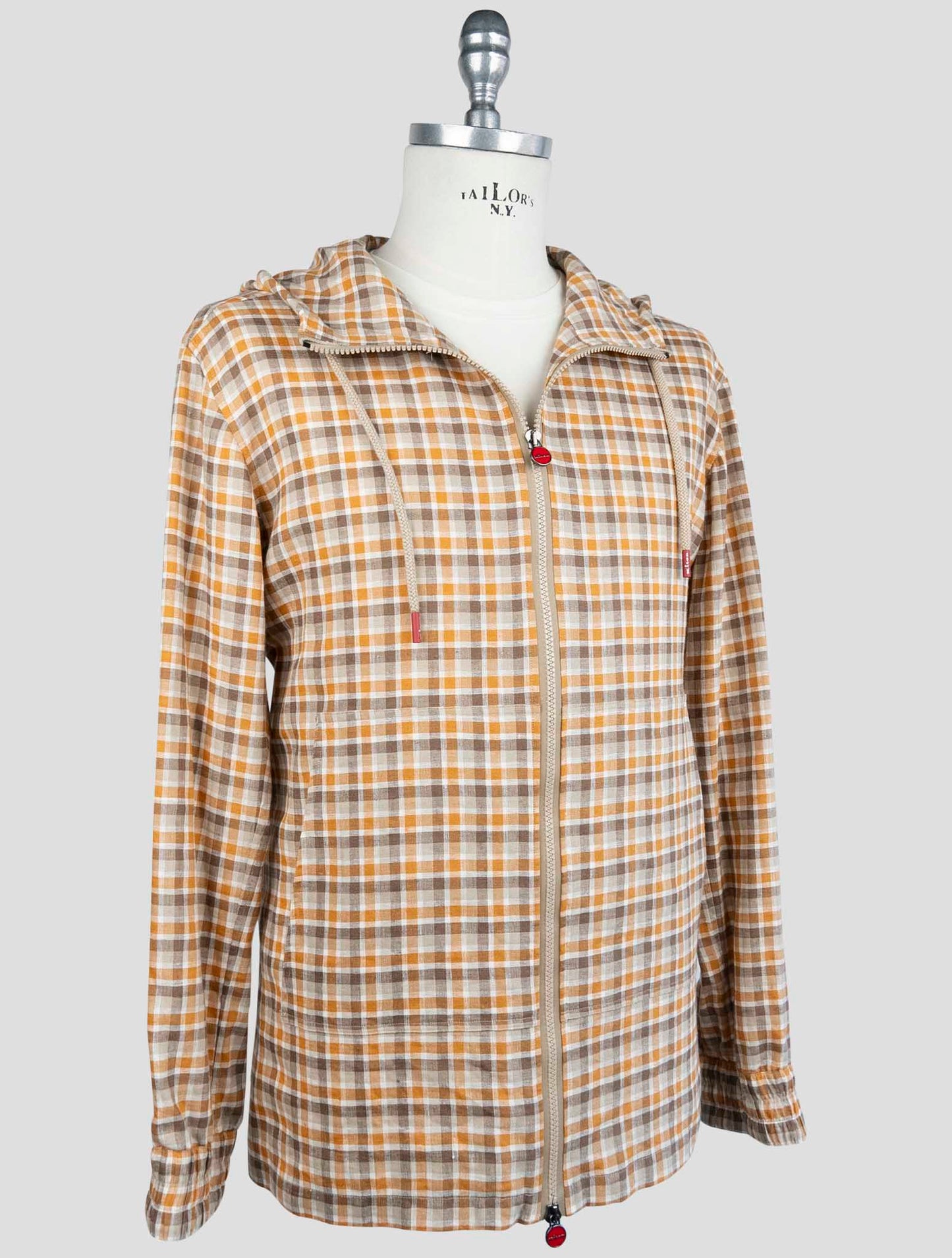Kiton Multicolor Linen Ea Pl Shirt Umbi