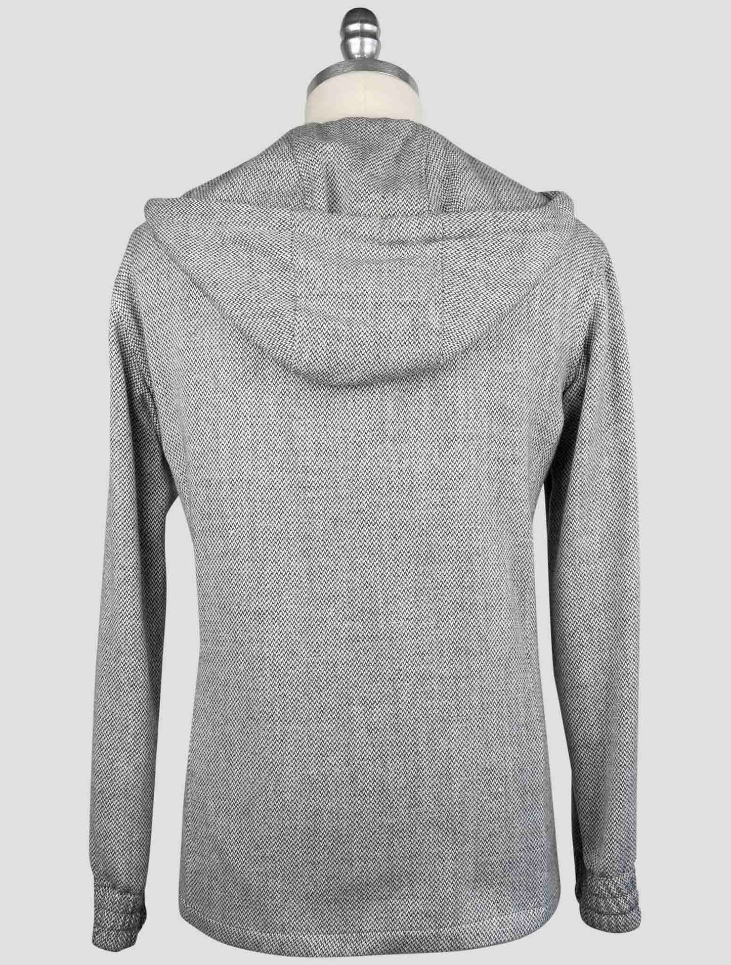 Kiton Gray Cashmere Virgin wool Silk Linen Shirt Umbi