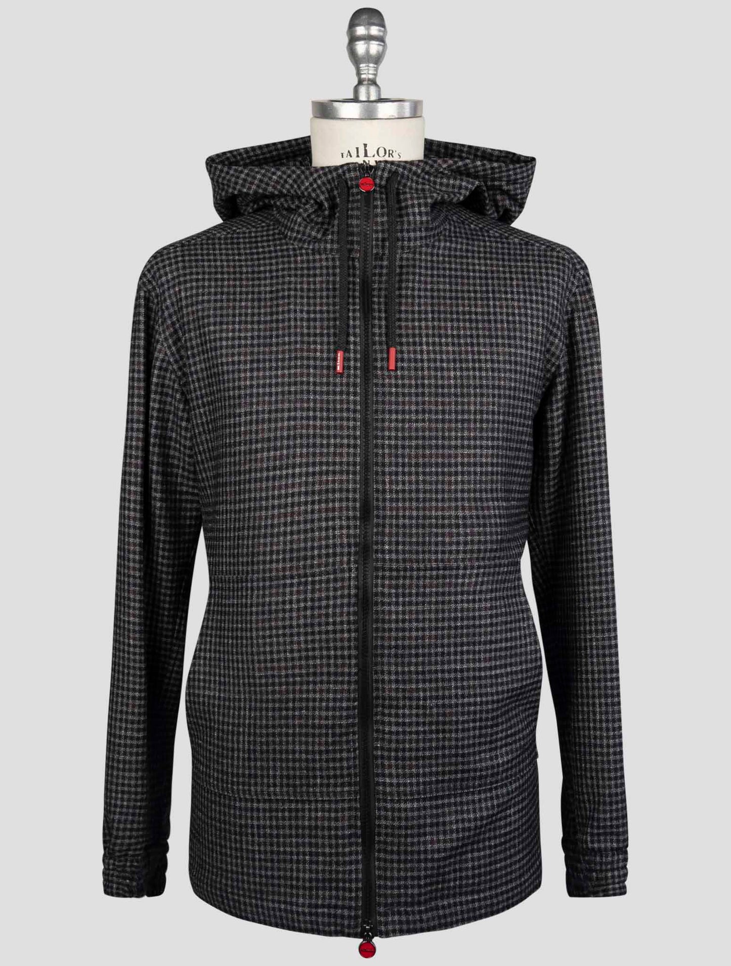Kiton Multicolor Virgin Wool Silk Linen Shirt Umbi