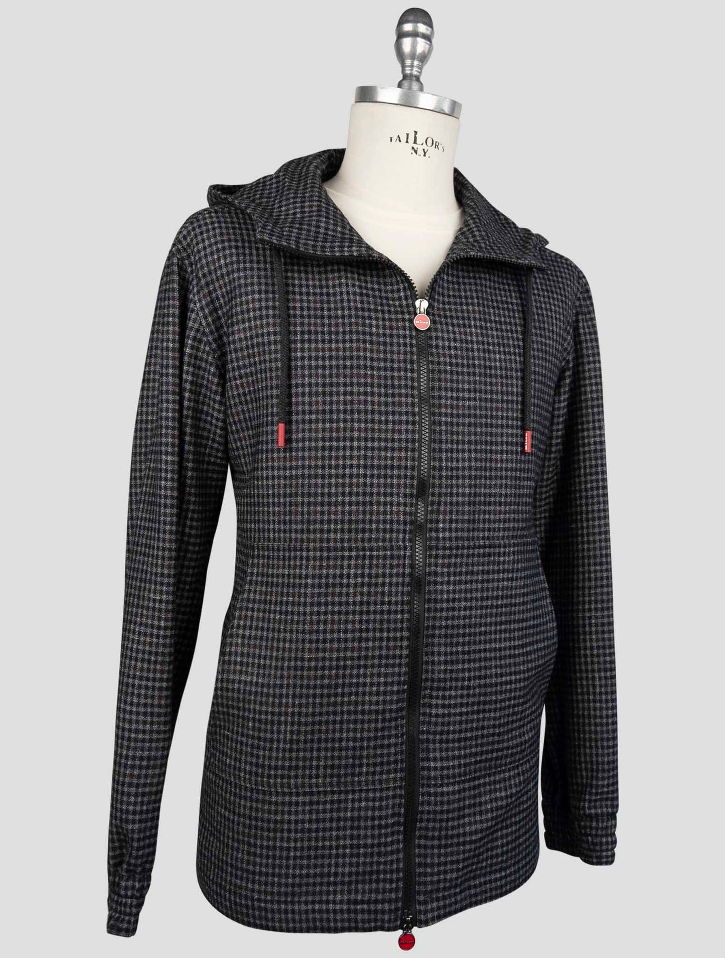 Kiton Multicolor Virgin Wool Silk Linen Shirt Umbi