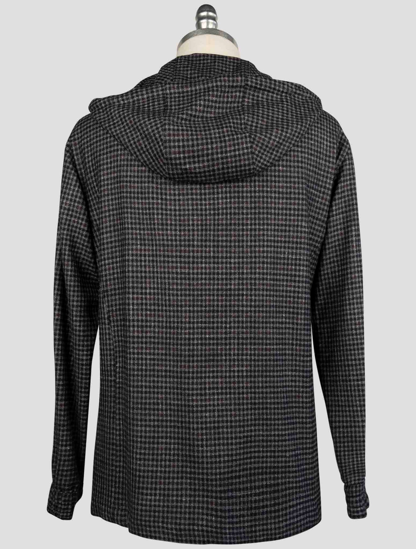 Kiton Multicolor Virgin Wool Silk Linen Shirt Umbi