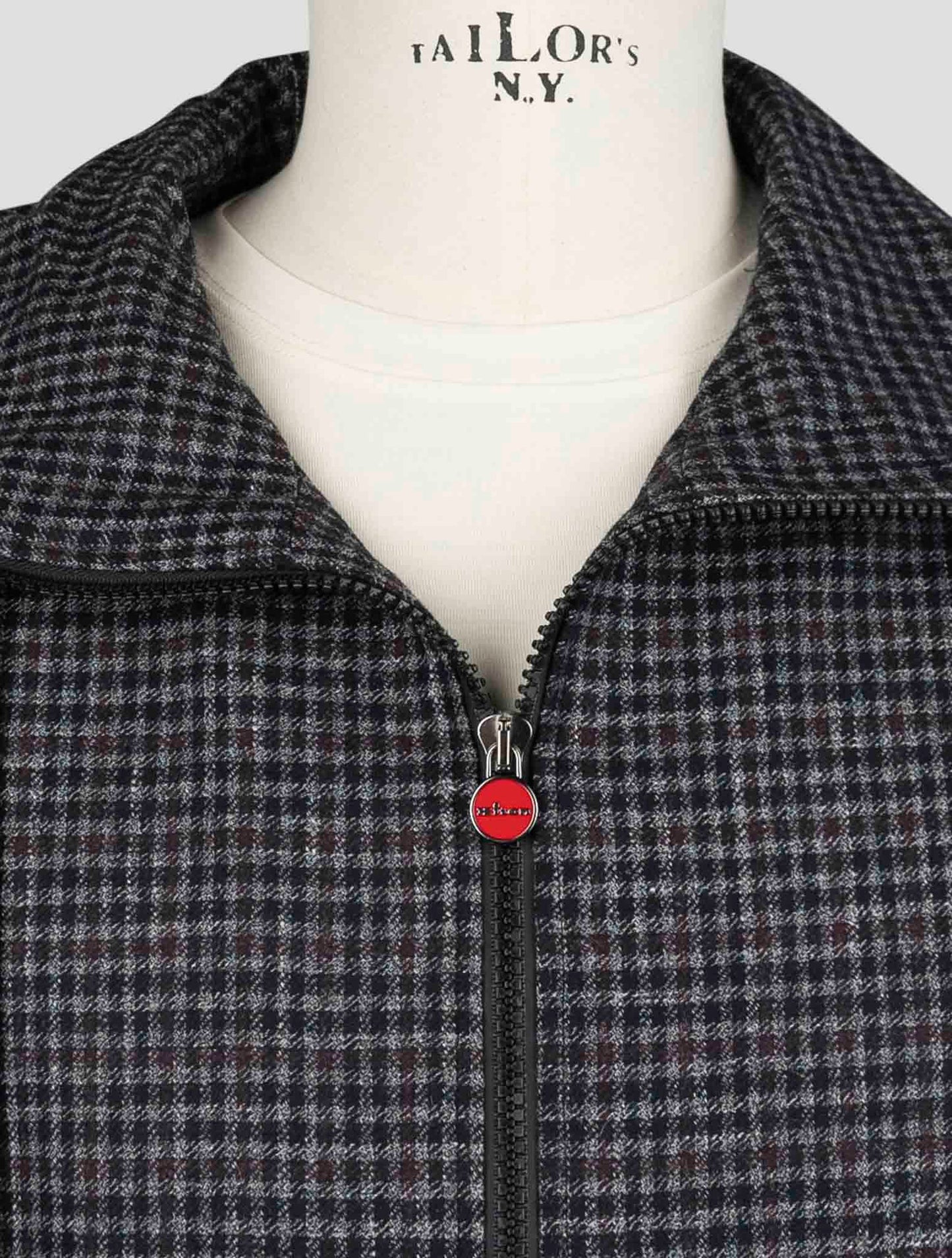 Kiton Multicolor Virgin Wool Silk Linen Shirt Umbi