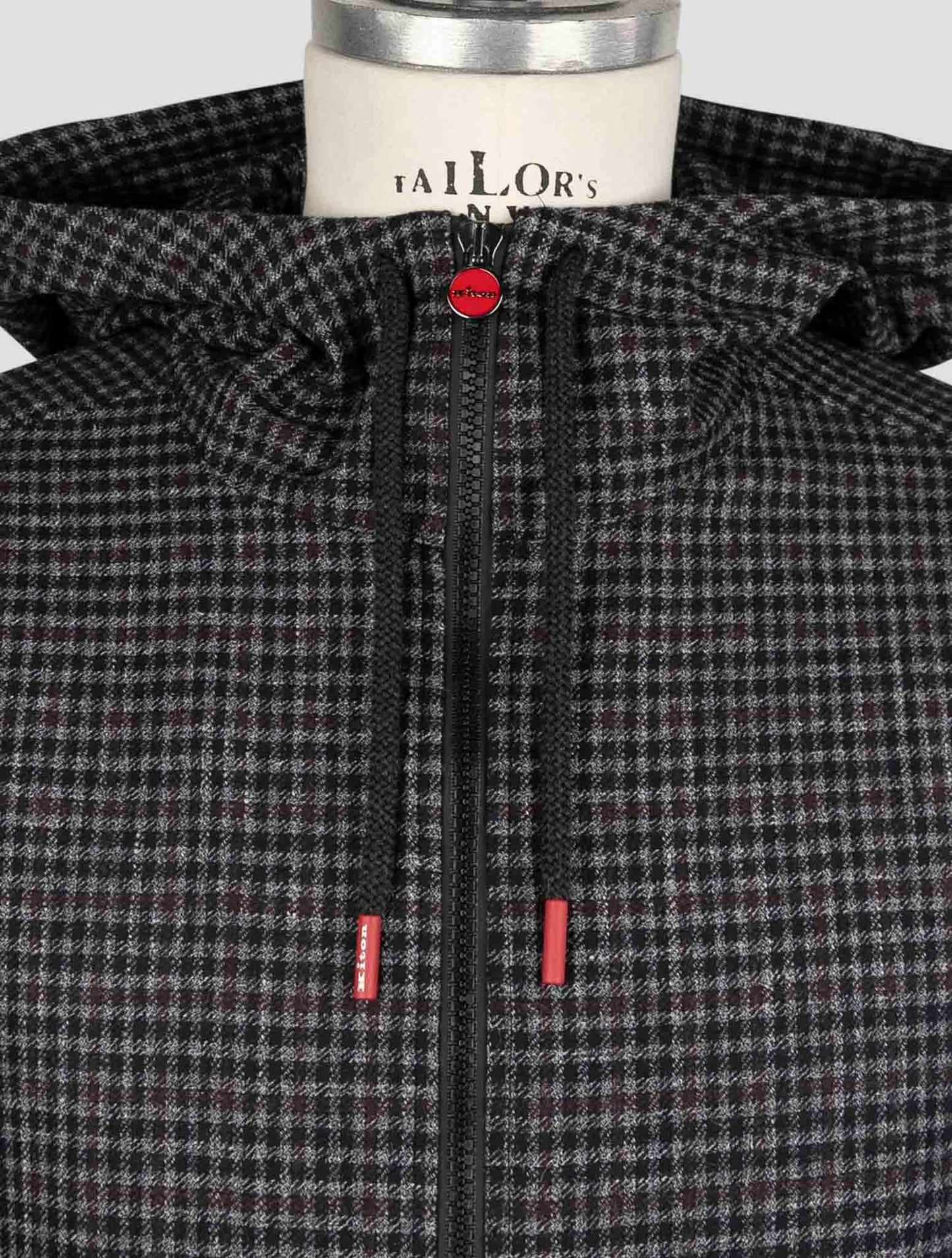 Kiton Multicolor Virgin Wool Silk Linen Shirt Umbi