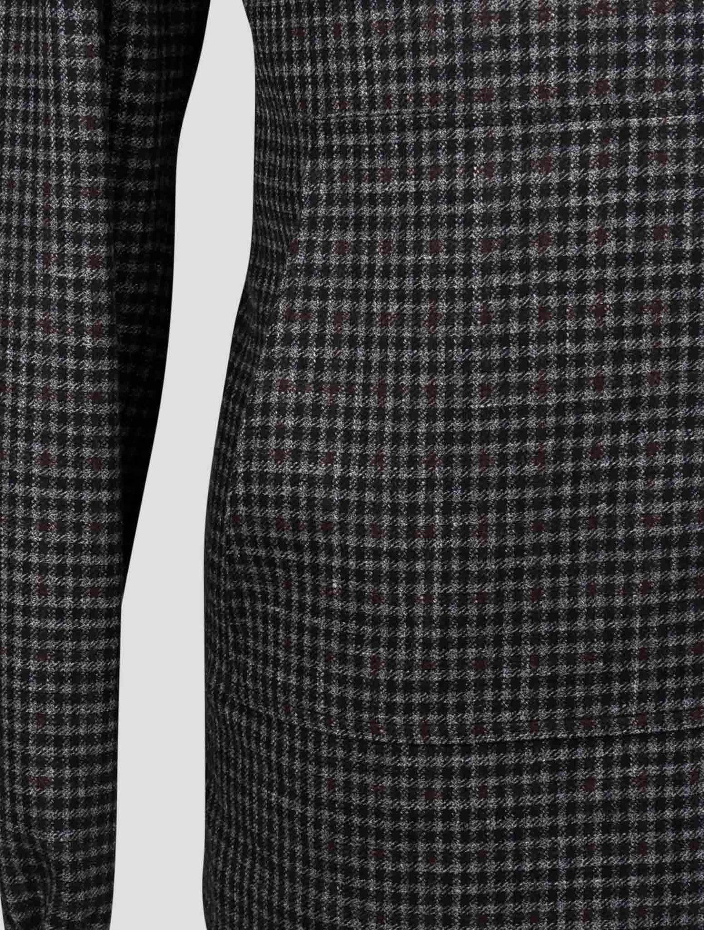 Kiton Multicolor Virgin Wool Silk Linen Shirt Umbi
