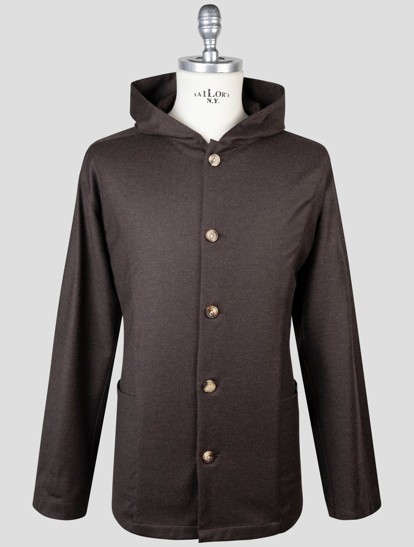 Kiton Virgin Wool Cashmere Pa Ea Shirt Luca