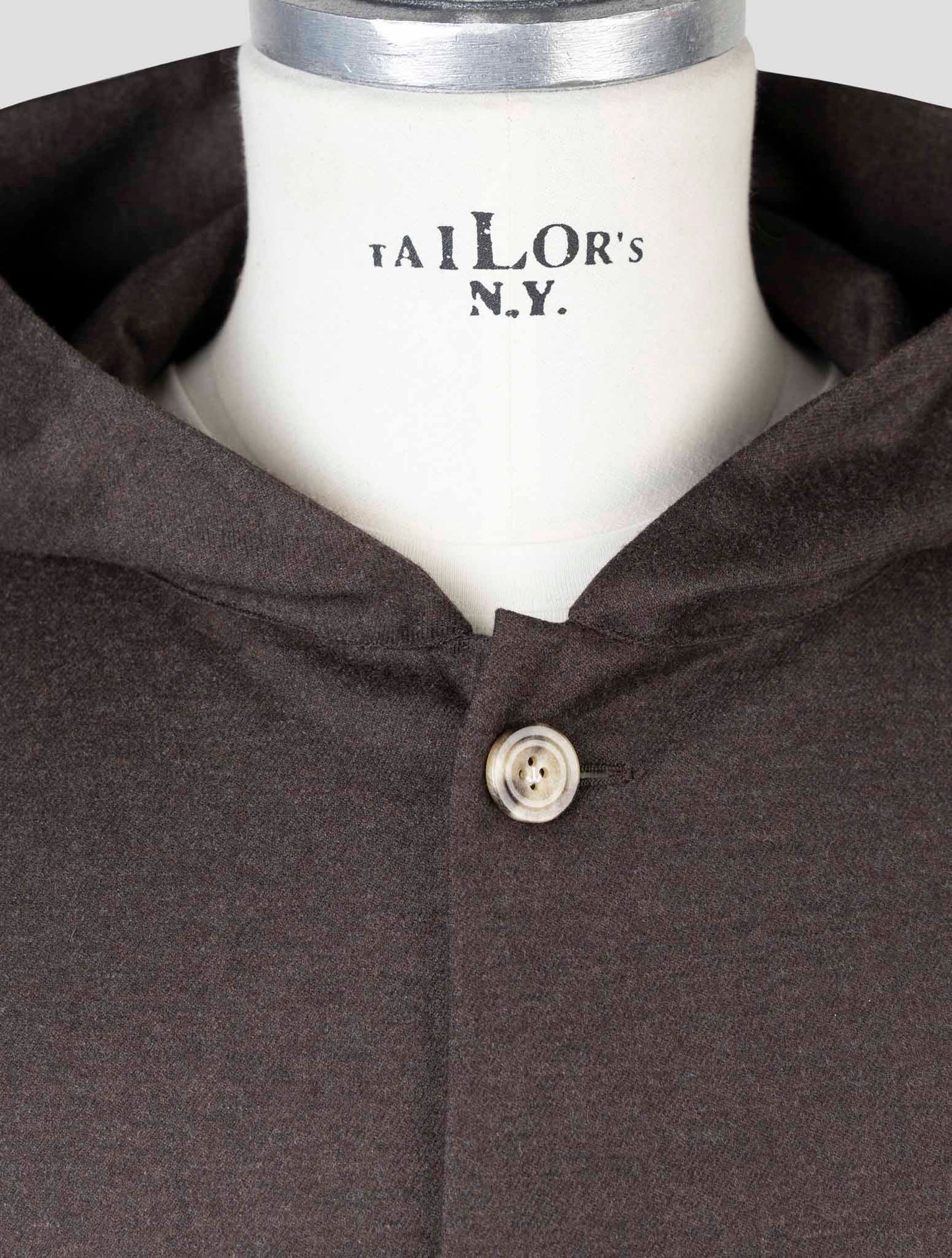 Kiton Virgin Wool Cashmere Pa Ea Shirt Luca