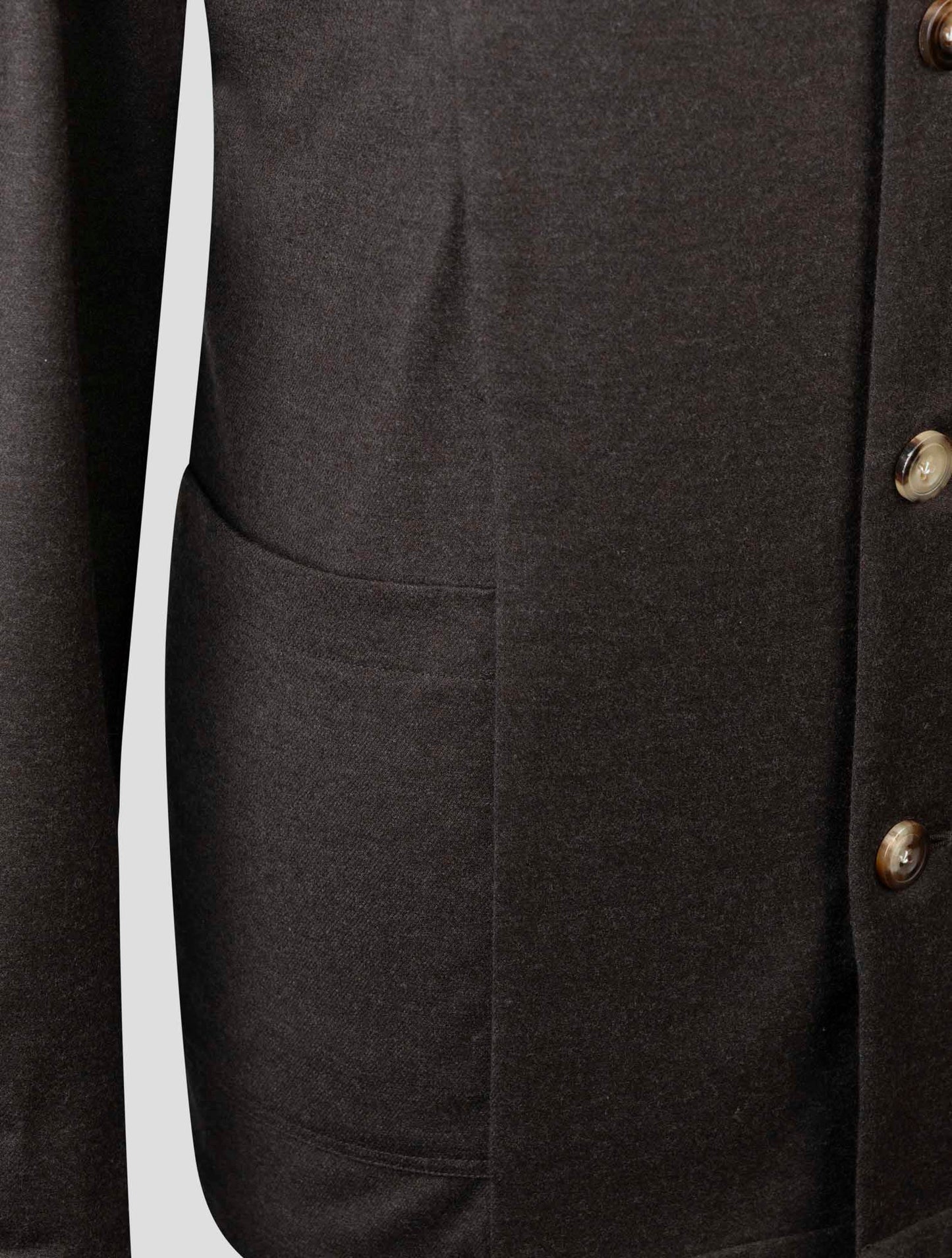 Kiton Virgin Wool Cashmere Pa Ea Shirt Luca