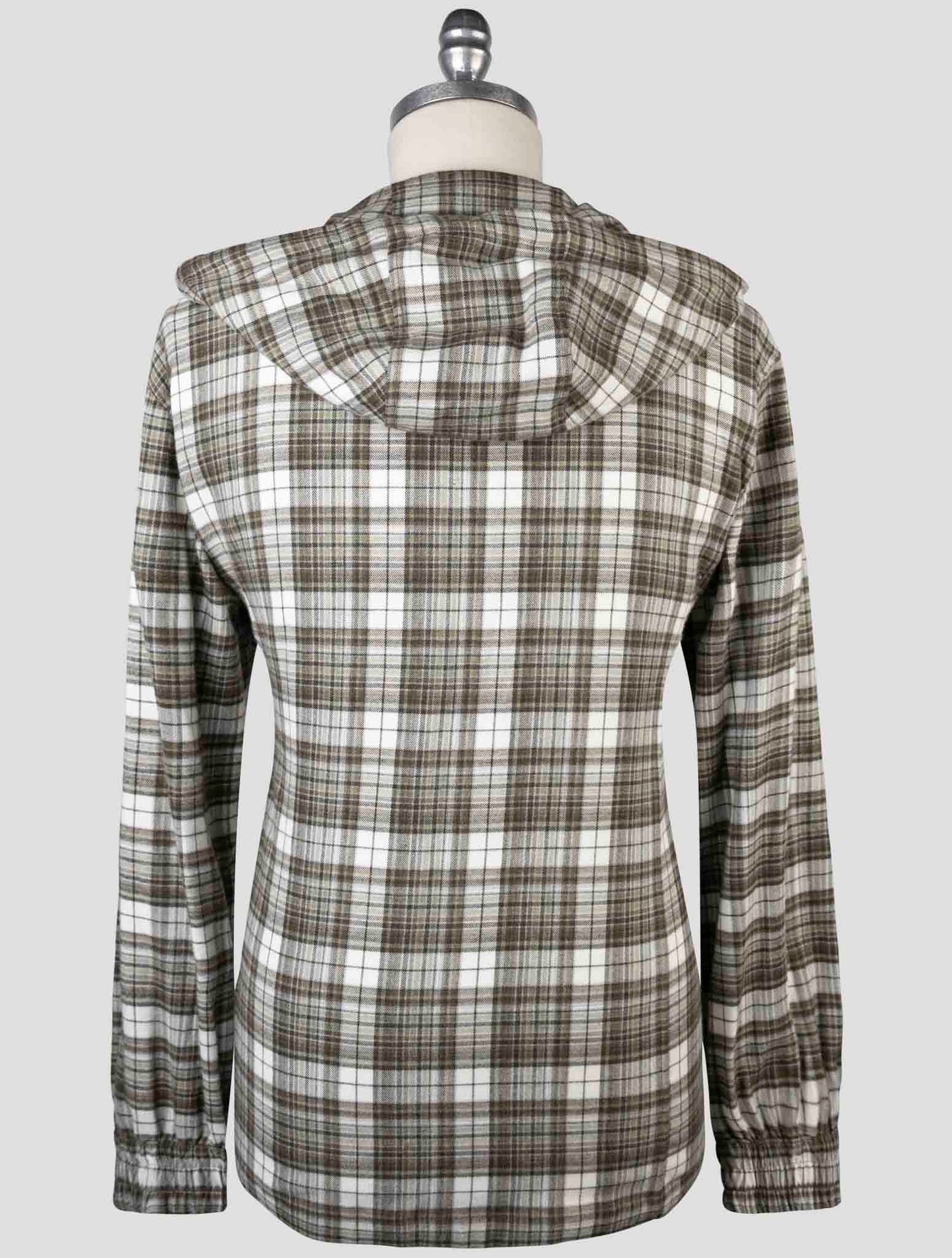 Kiton Green Cotton Shirt Umbi