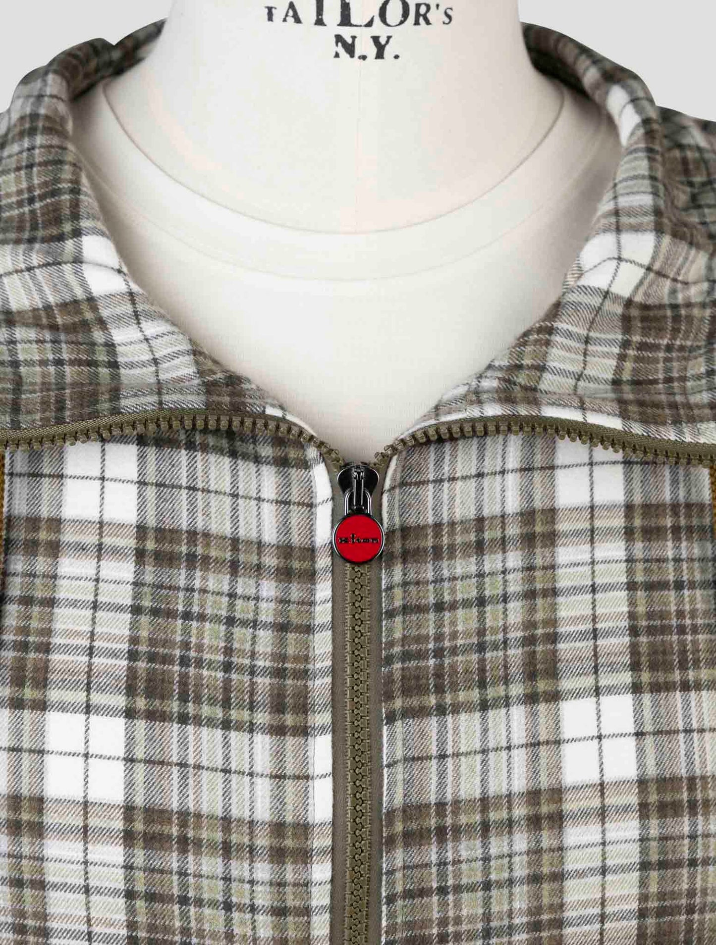 Kiton Green Cotton Shirt Umbi
