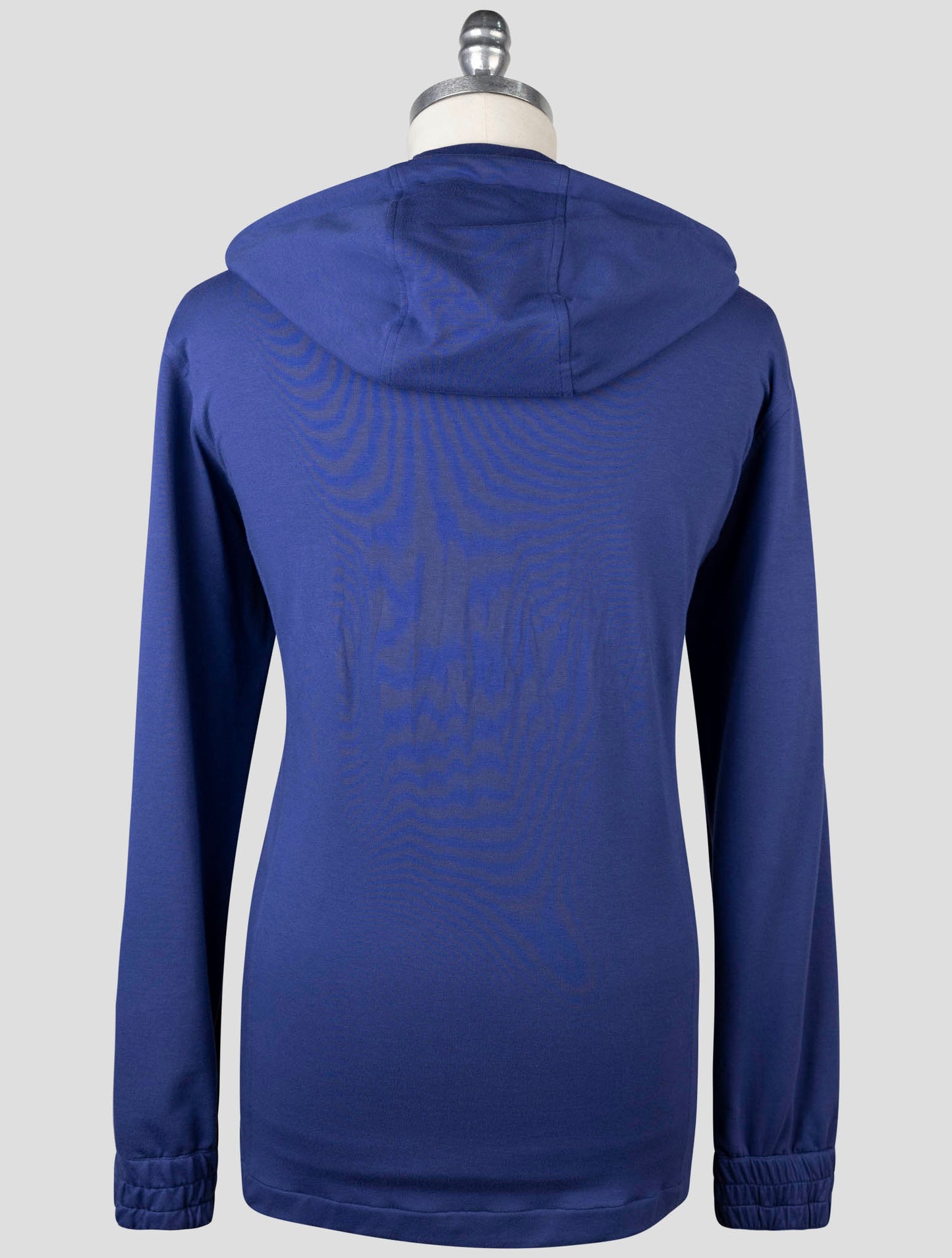 Kiton Blue Cotton Shirt Umbi