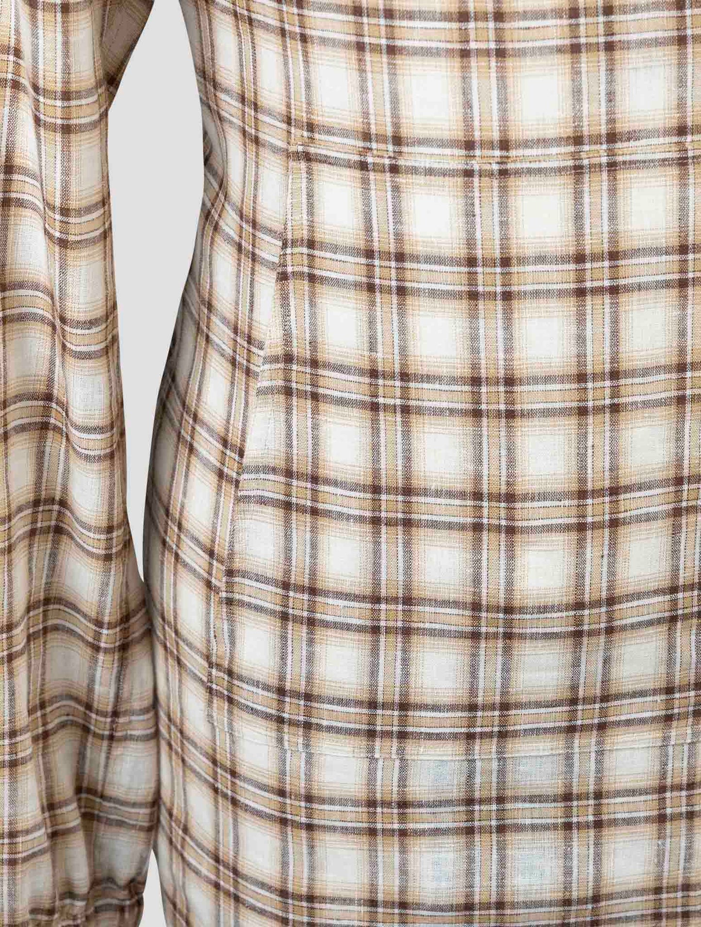 Kiton Multicolor Linen Ea Pl Shirt Umbi