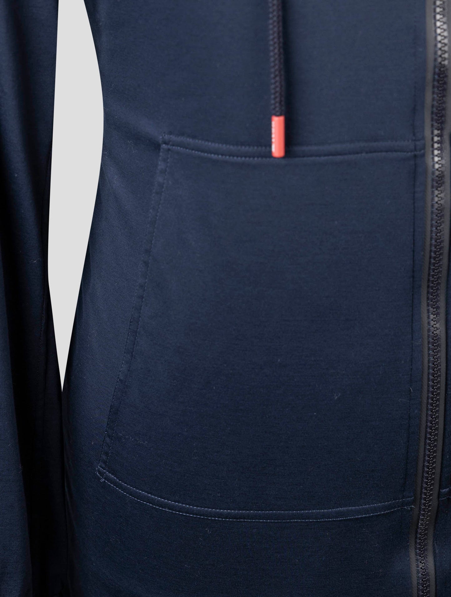 Kiton Blue Cotton Shirt Umbi