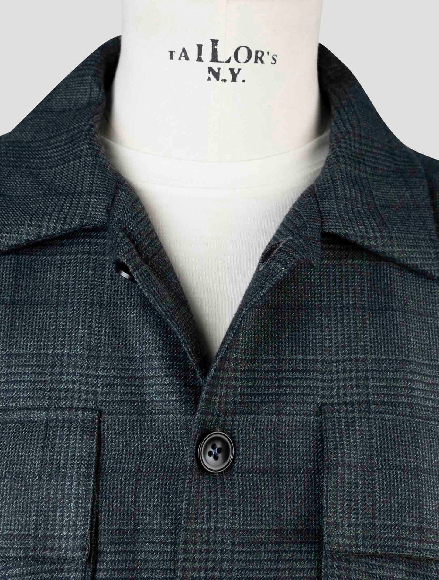 Kiton Green Cashmere Shirt