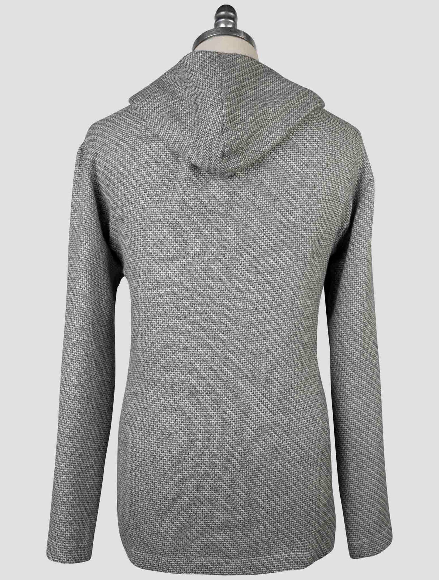 Kiton Gray Cashmere Shirt Luca