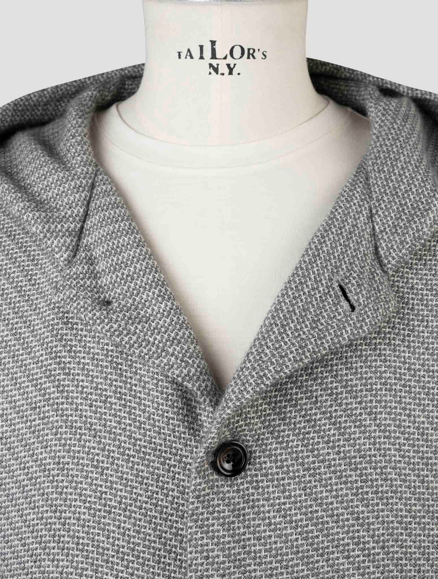 Kiton Gray Cashmere Shirt Luca