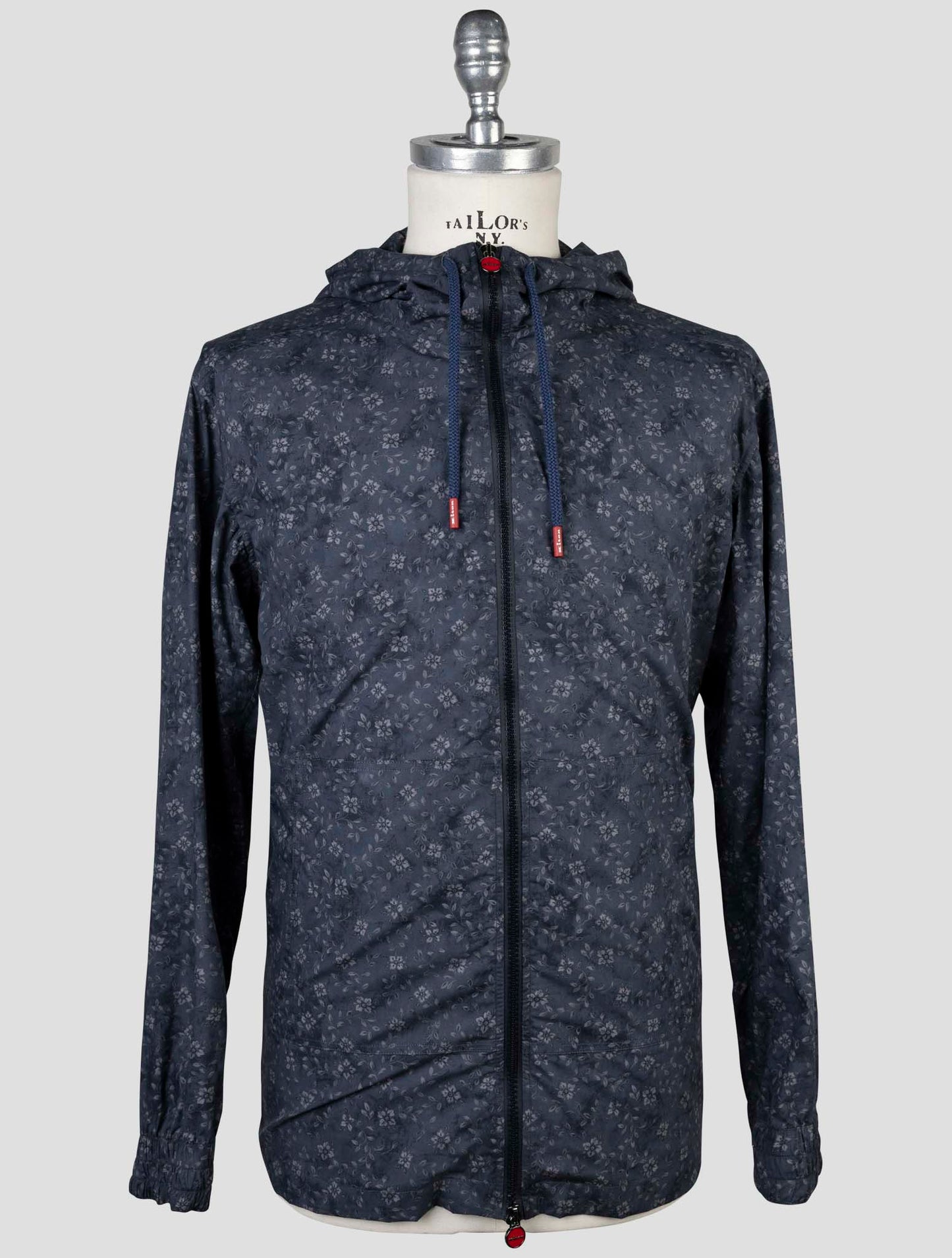 Kiton Blue Cotton Shirt Umbi