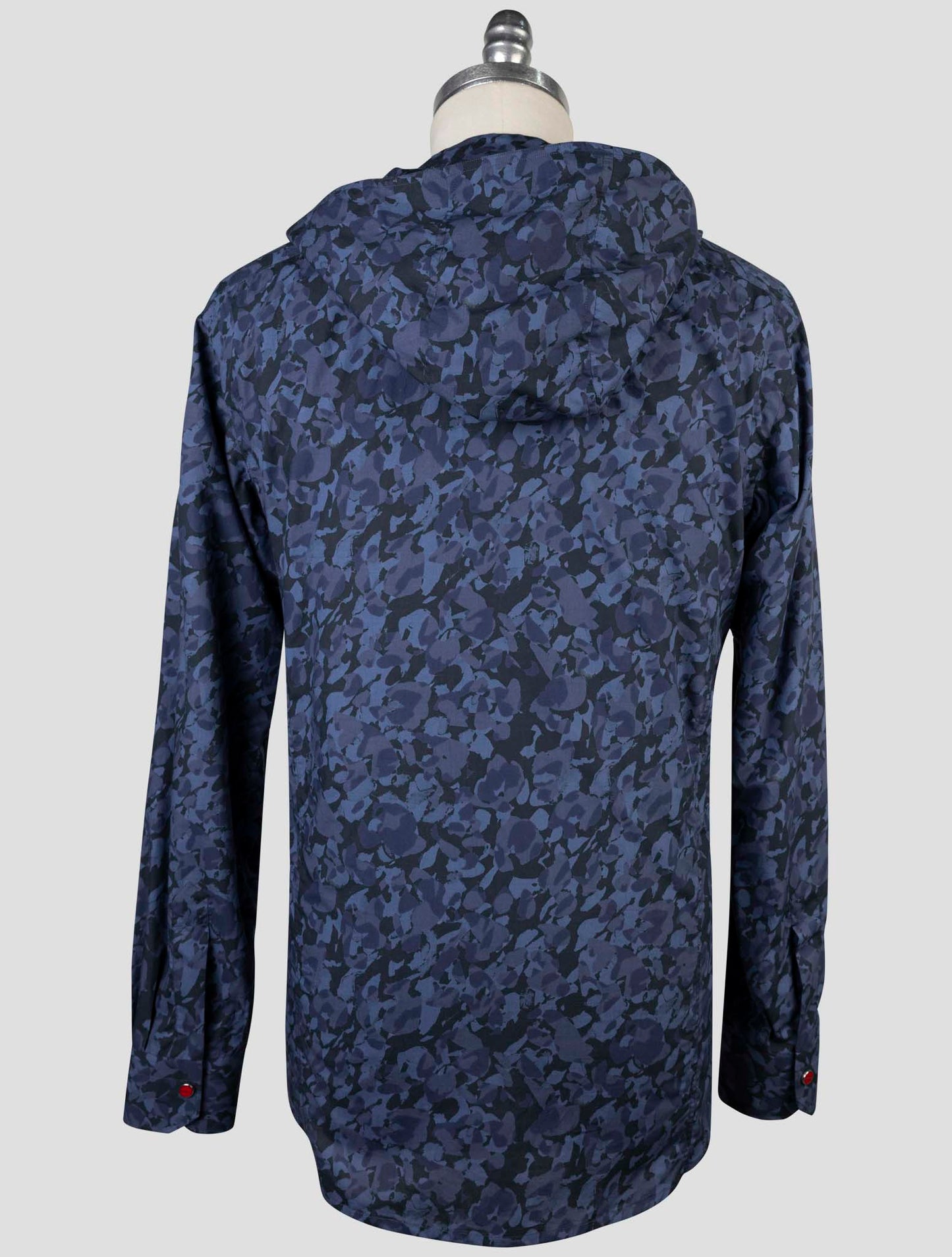 Kiton Blue Cotton Shirt Mariano