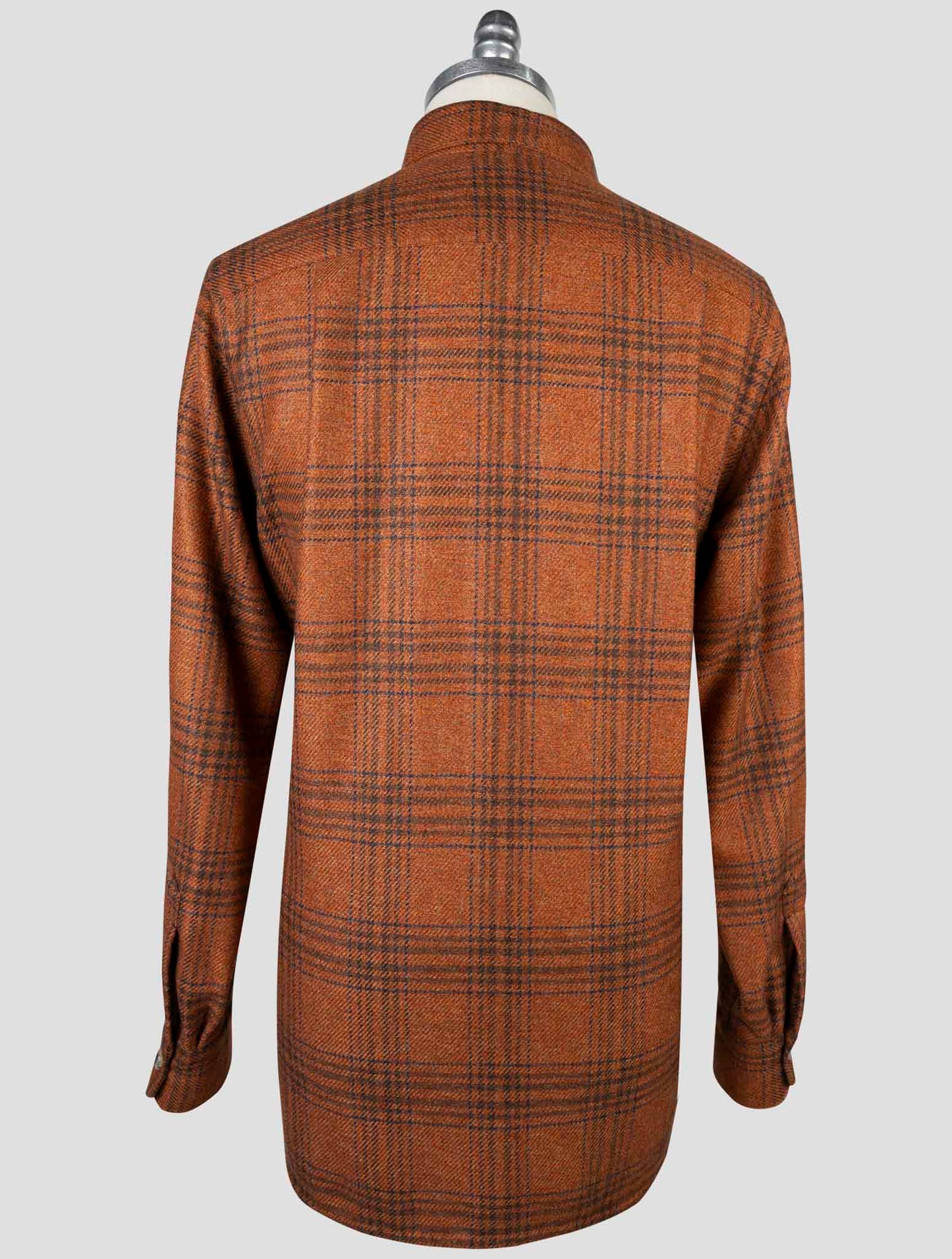Kiton Orange Cashmere Shirt