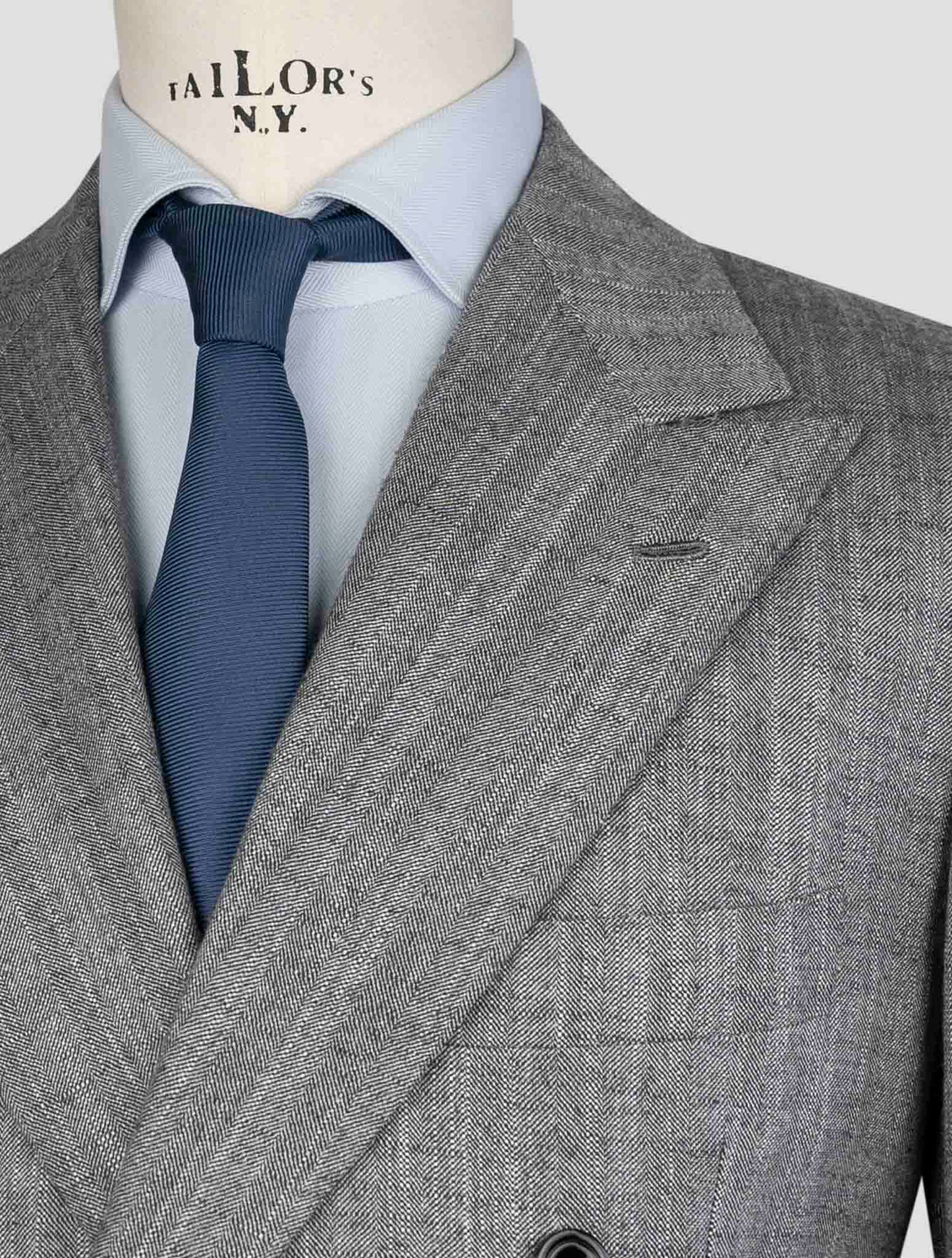 Kiton Gray Cashmere Silk Suit