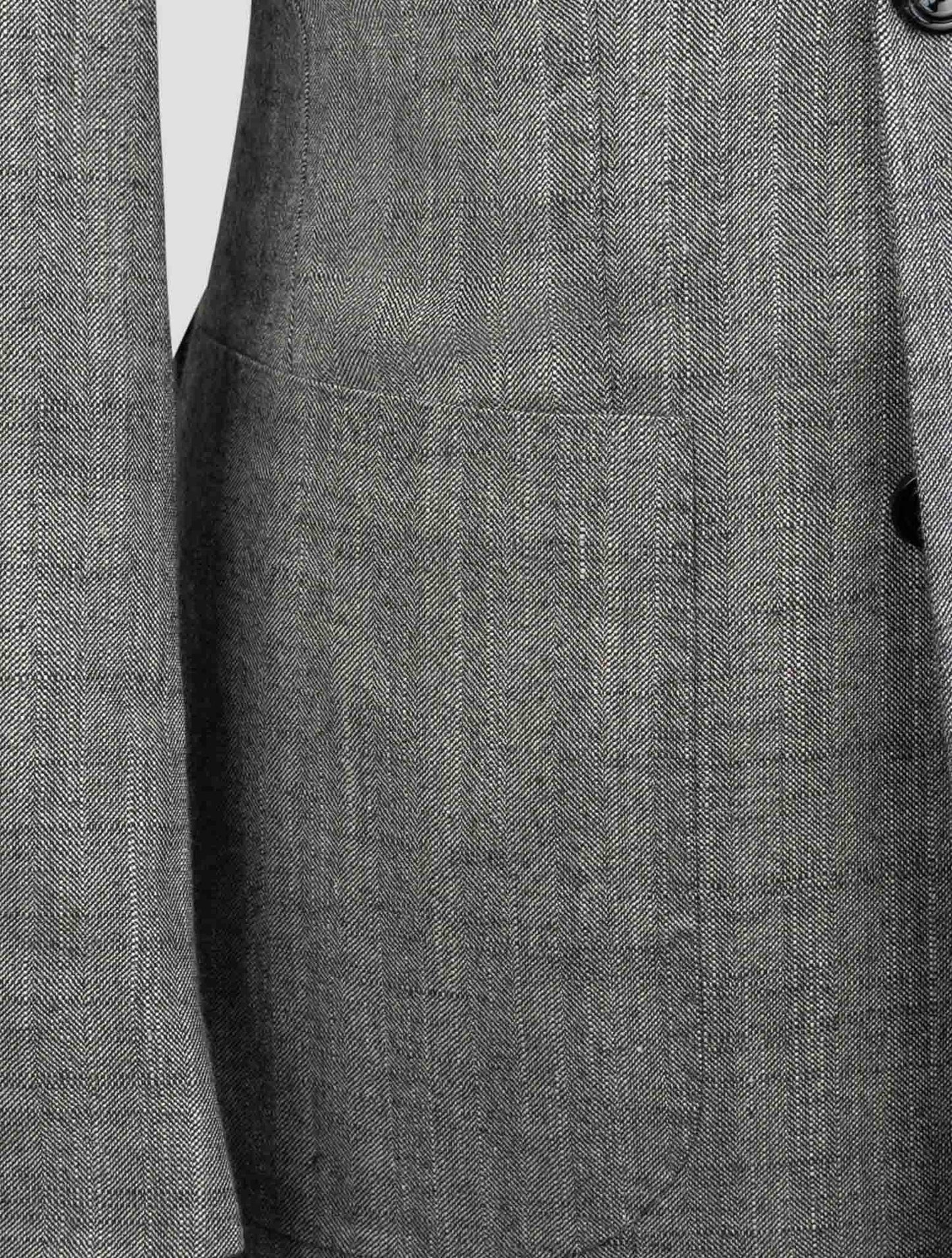 Kiton Gray Cashmere Silk Suit